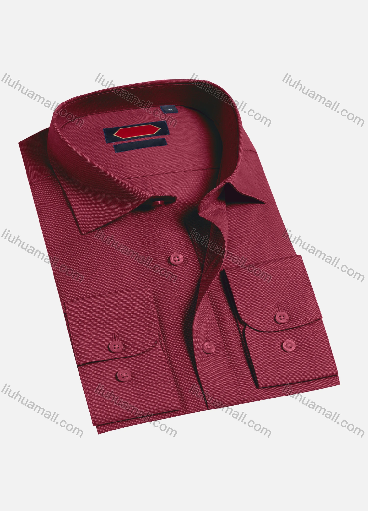 Wholesale Men's Casual Plain Long Sleeve Shirts 2019-7# - Liuhuamall