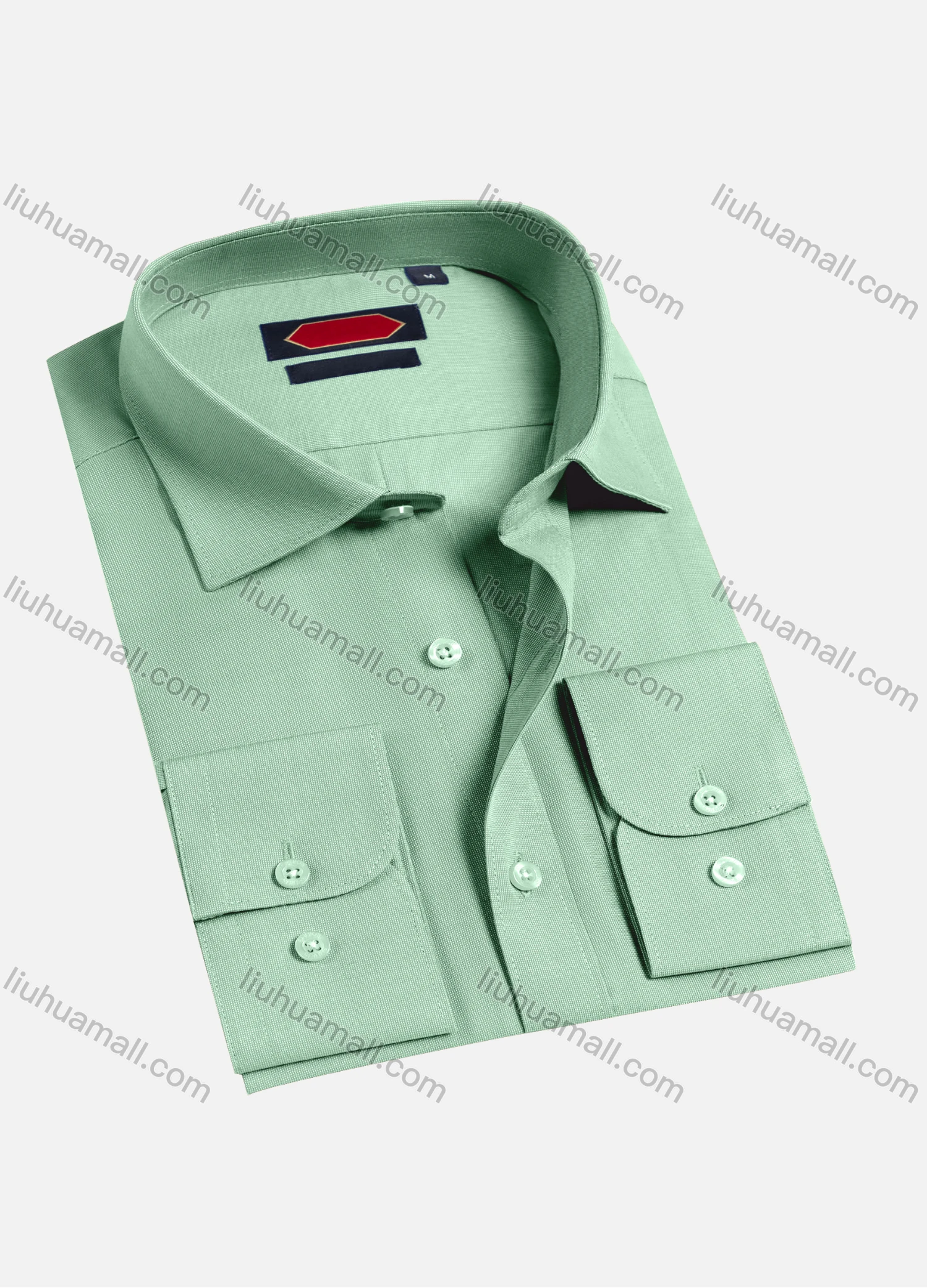 Wholesale Men's Casual Plain Long Sleeve Shirts 2019-7# - Liuhuamall
