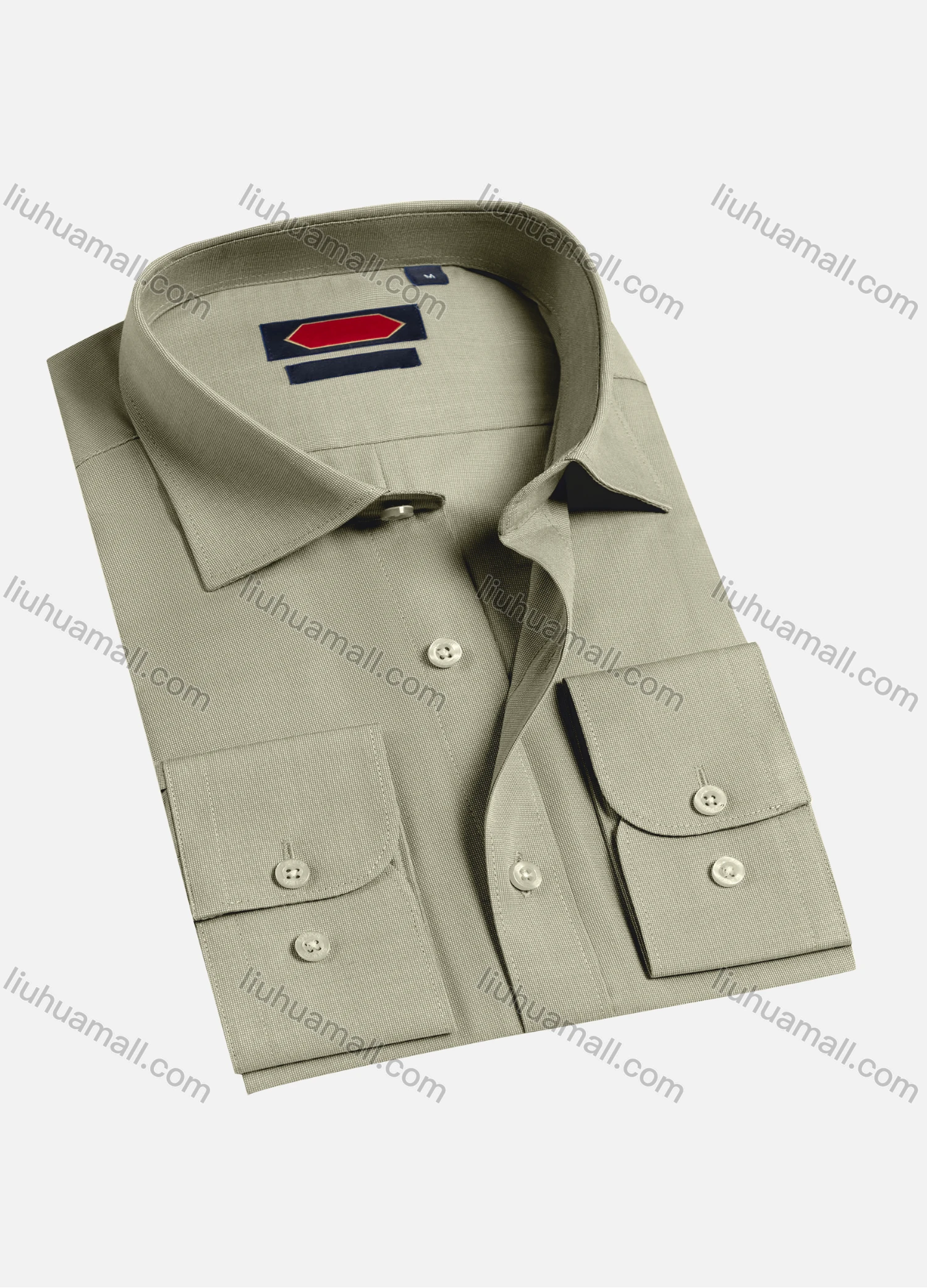 Wholesale Men's Casual Plain Long Sleeve Shirts 2019-7# - Liuhuamall