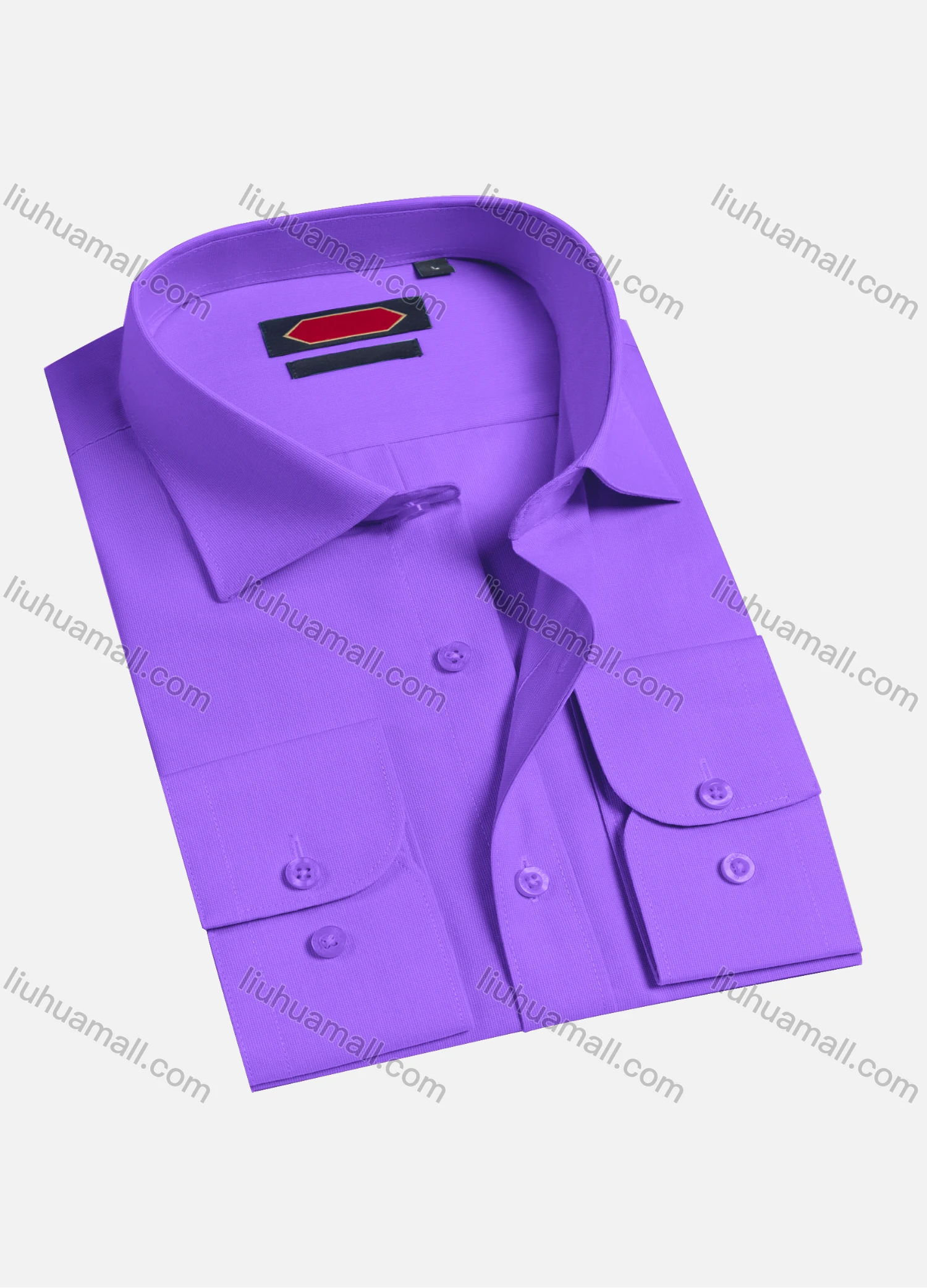 Wholesale Men's Casual Plain Long Sleeve Shirts 2019-5# - Liuhuamall