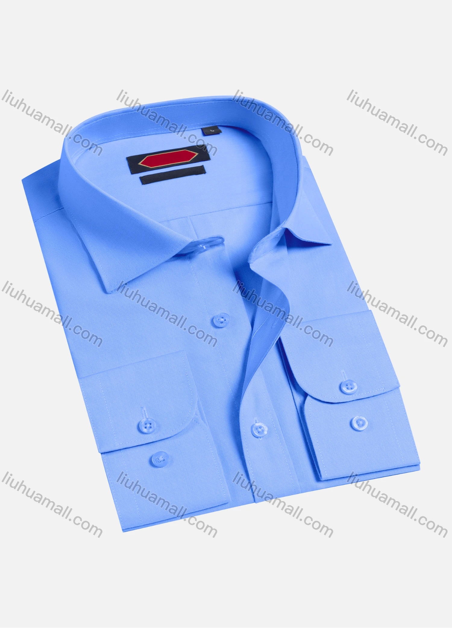 Wholesale Men's Casual Plain Long Sleeve Shirts 2019-5# - Liuhuamall