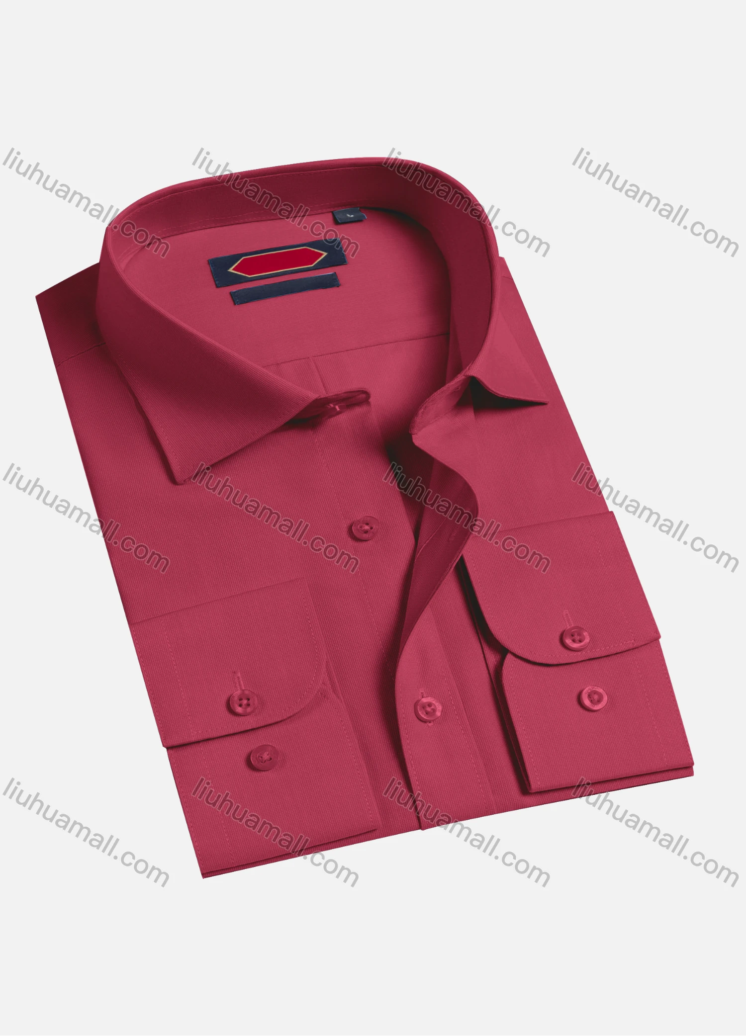 Wholesale Men's Casual Plain Long Sleeve Shirts 2019-5# - Liuhuamall