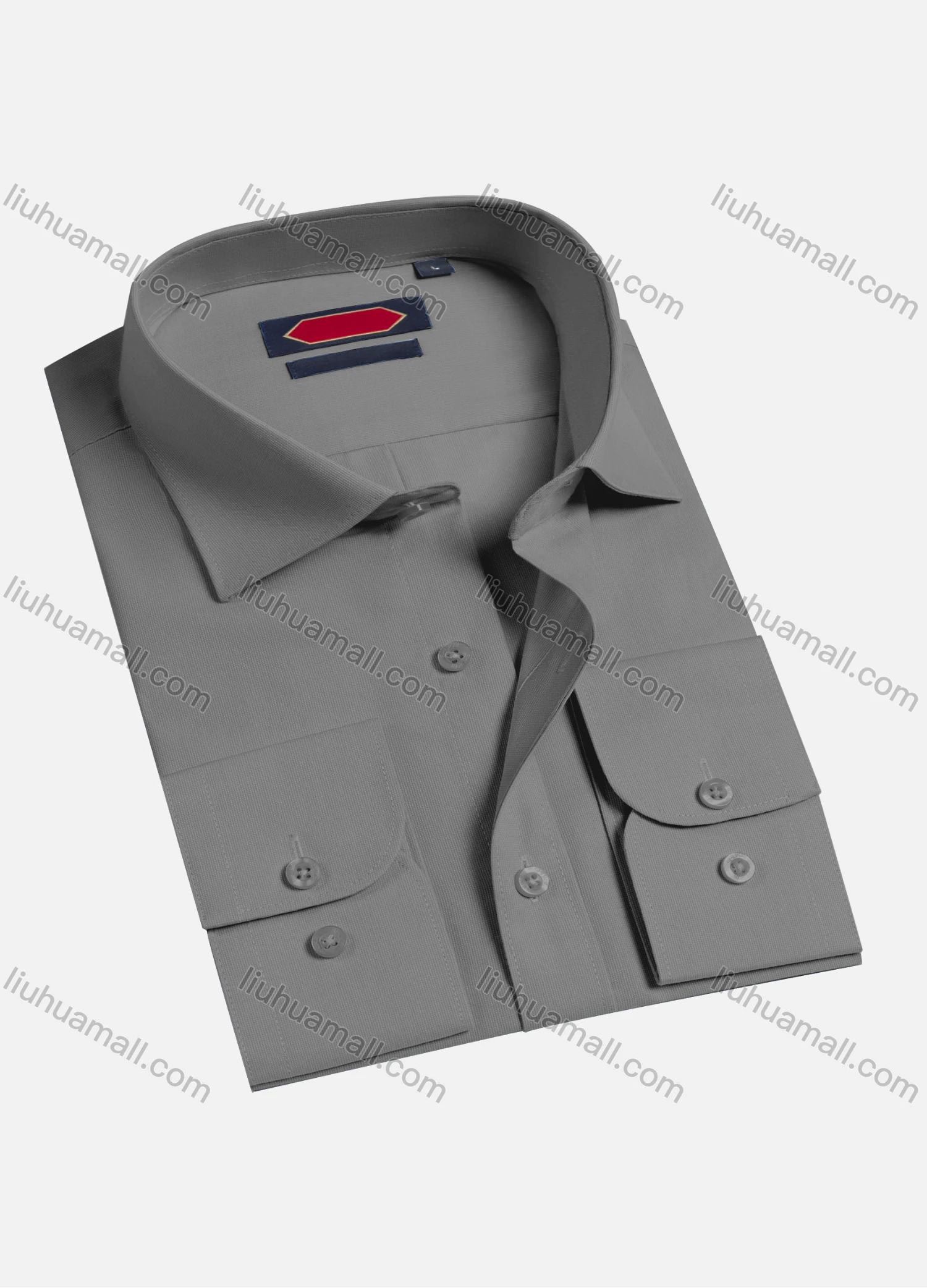 Wholesale Men's Casual Plain Long Sleeve Shirts 2019-5# - Liuhuamall