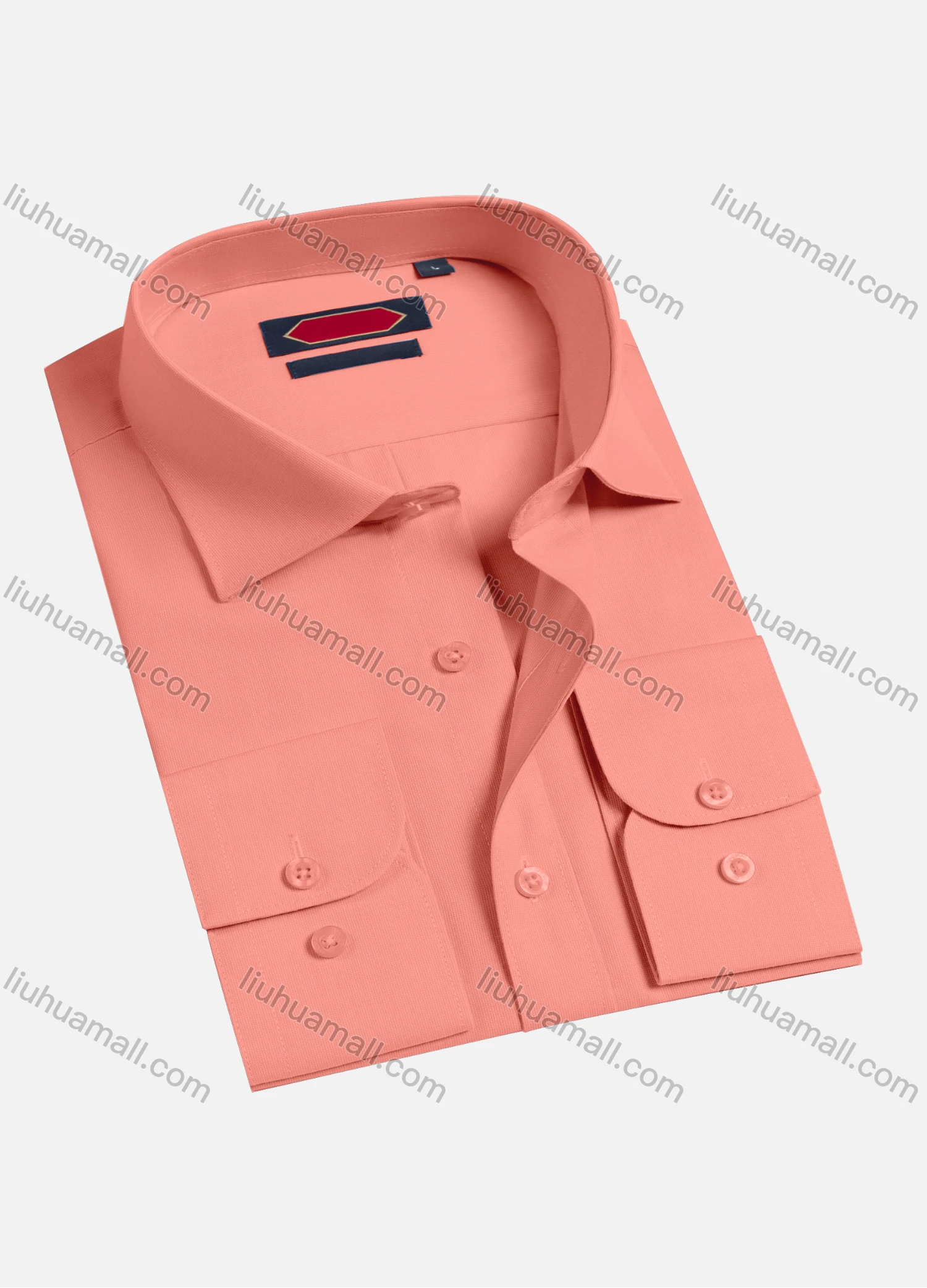 Wholesale Men's Casual Plain Long Sleeve Shirts 2019-5# - Liuhuamall