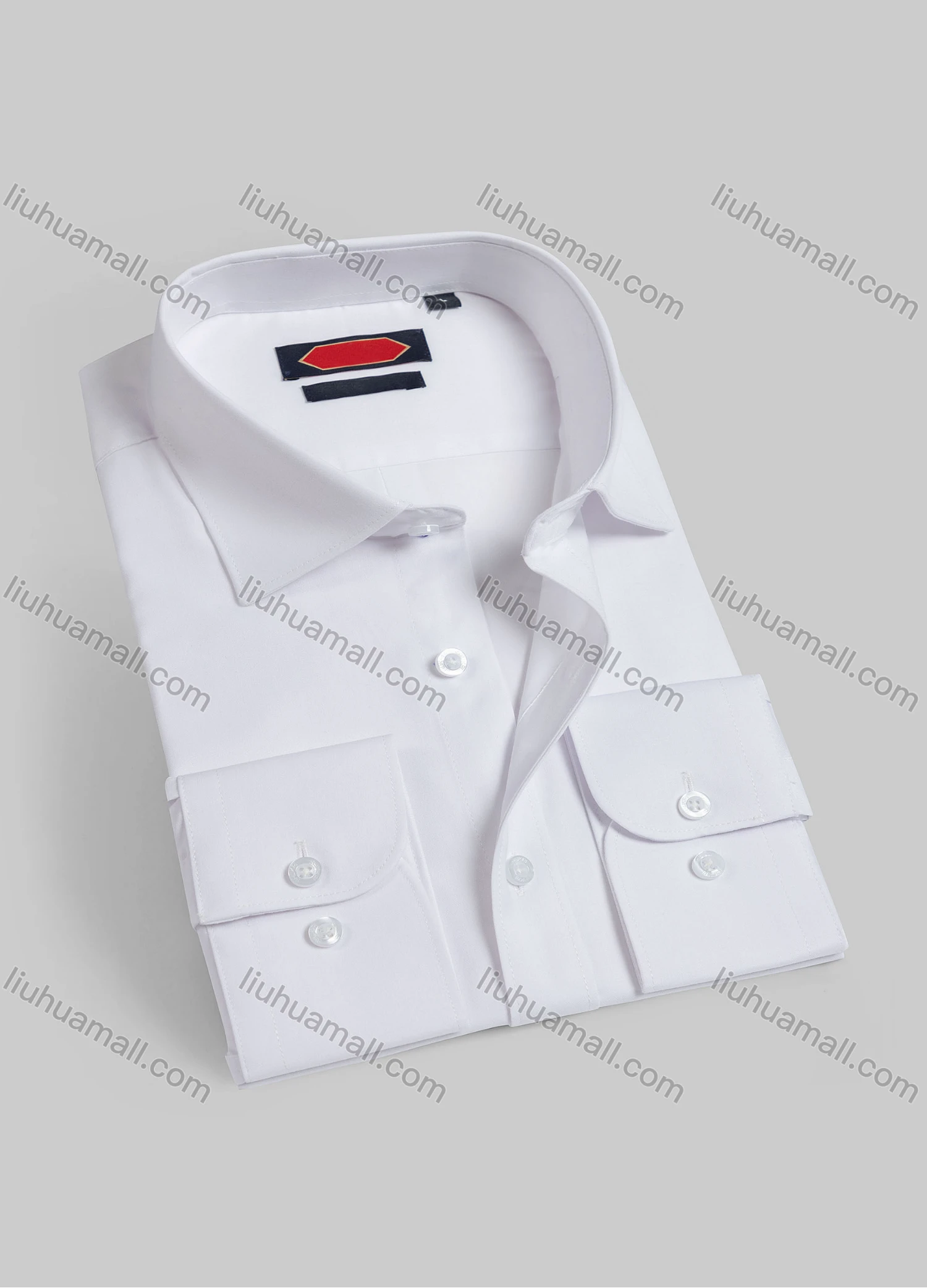 Wholesale Men's Casual Plain Long Sleeve Shirts 1906-1# - Liuhuamall