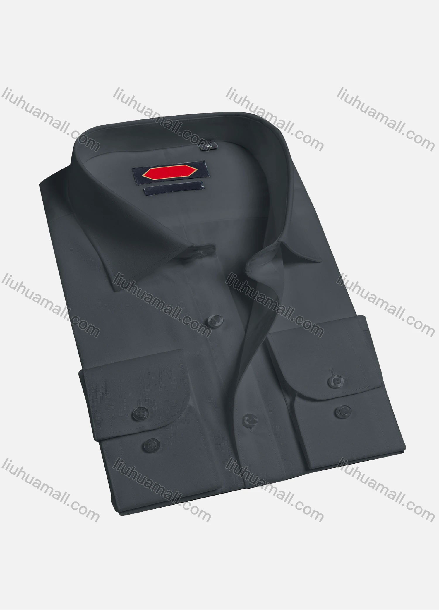 Wholesale Men's Casual Plain Long Sleeve Shirts 1906-1# - Liuhuamall