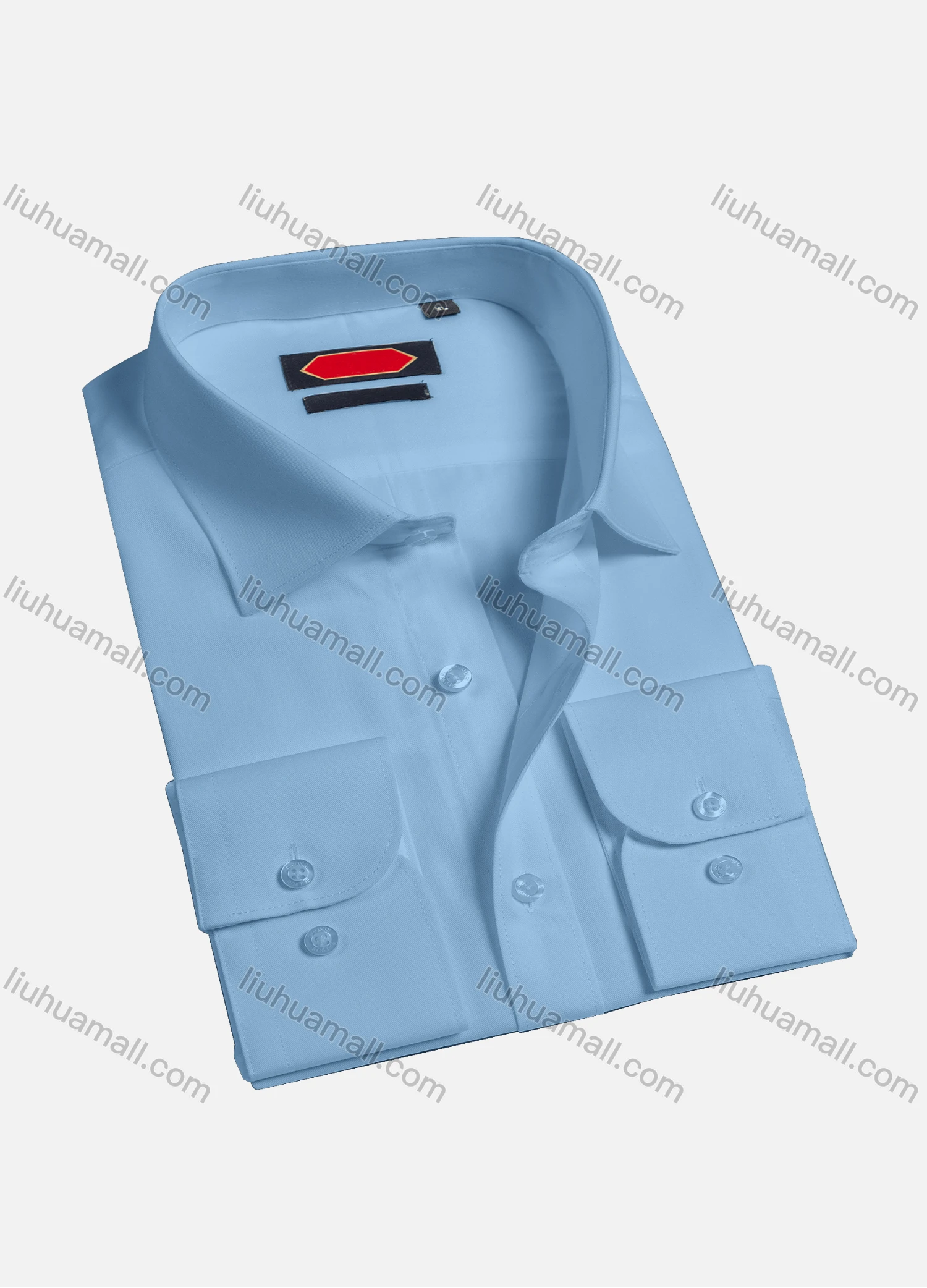 Wholesale Men's Casual Plain Long Sleeve Shirts 1906-1# - Liuhuamall