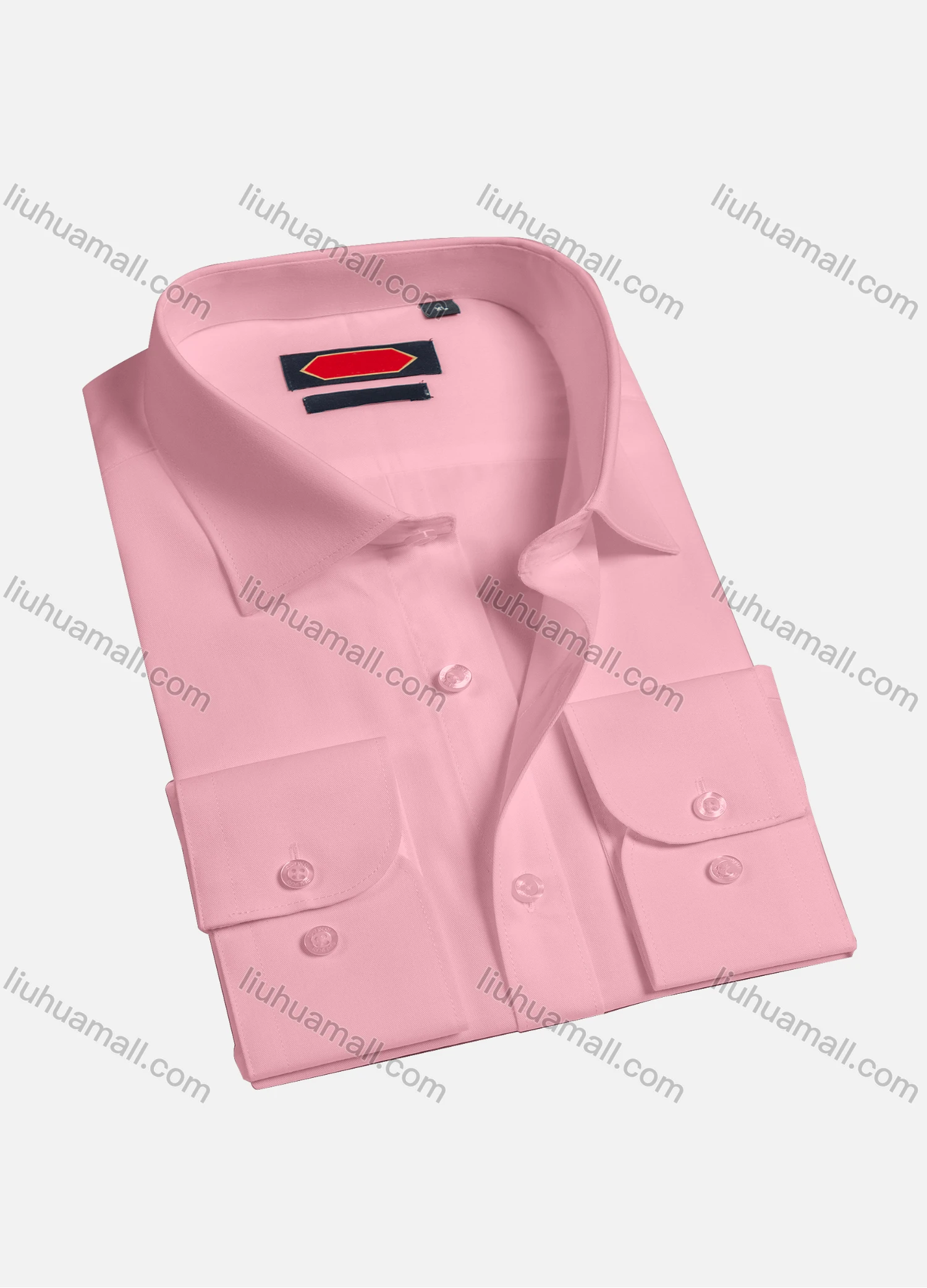 Wholesale Men's Casual Plain Long Sleeve Shirts 1906-1# - Liuhuamall