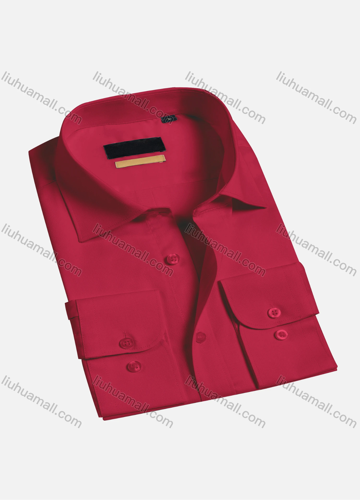 Wholesale Men's Casual Plain Long Sleeve Shirts 1830-1# - Liuhuamall