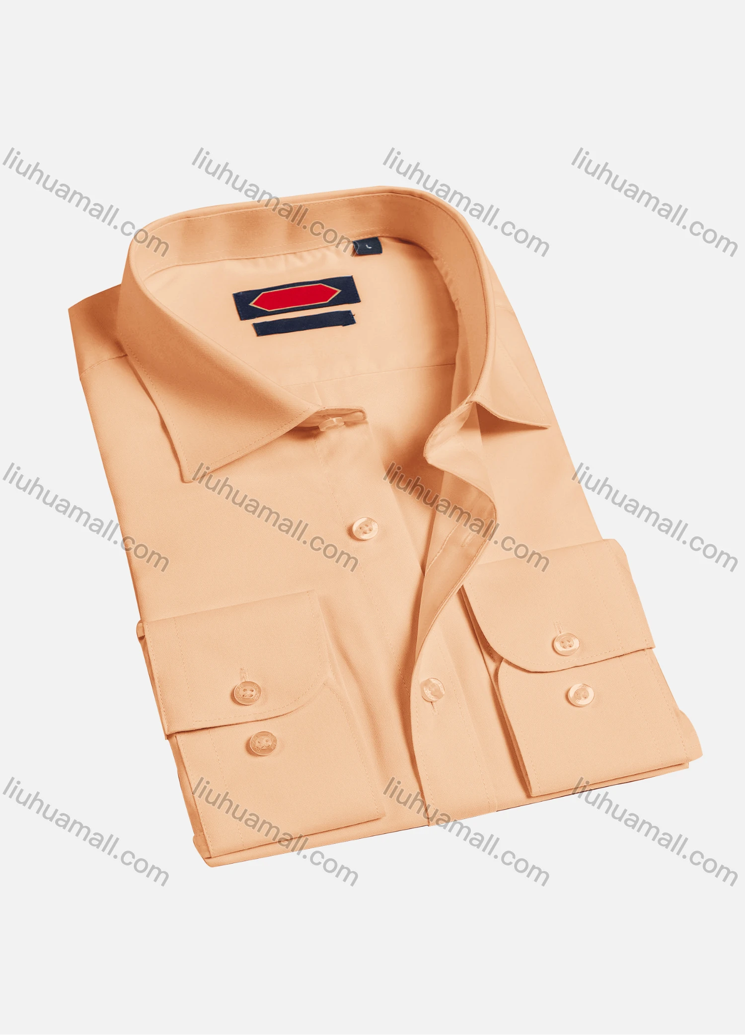 Wholesale Men's Casual Plain Long Sleeve Shirts 0018-1# - Liuhuamall