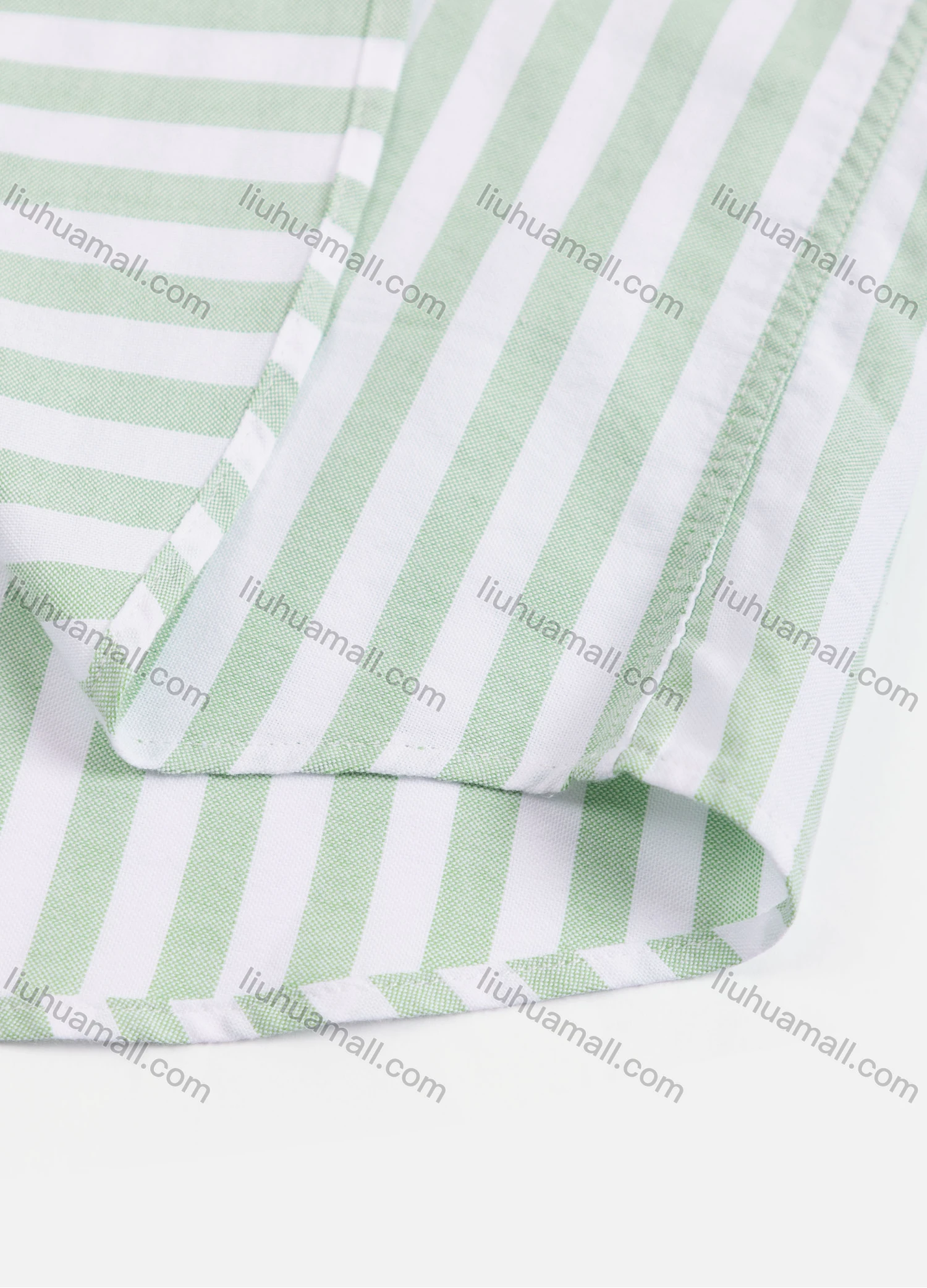 Wholesale Men's Casual Striped Buttons Down Long Sleeve Shirt - Liuhuamall