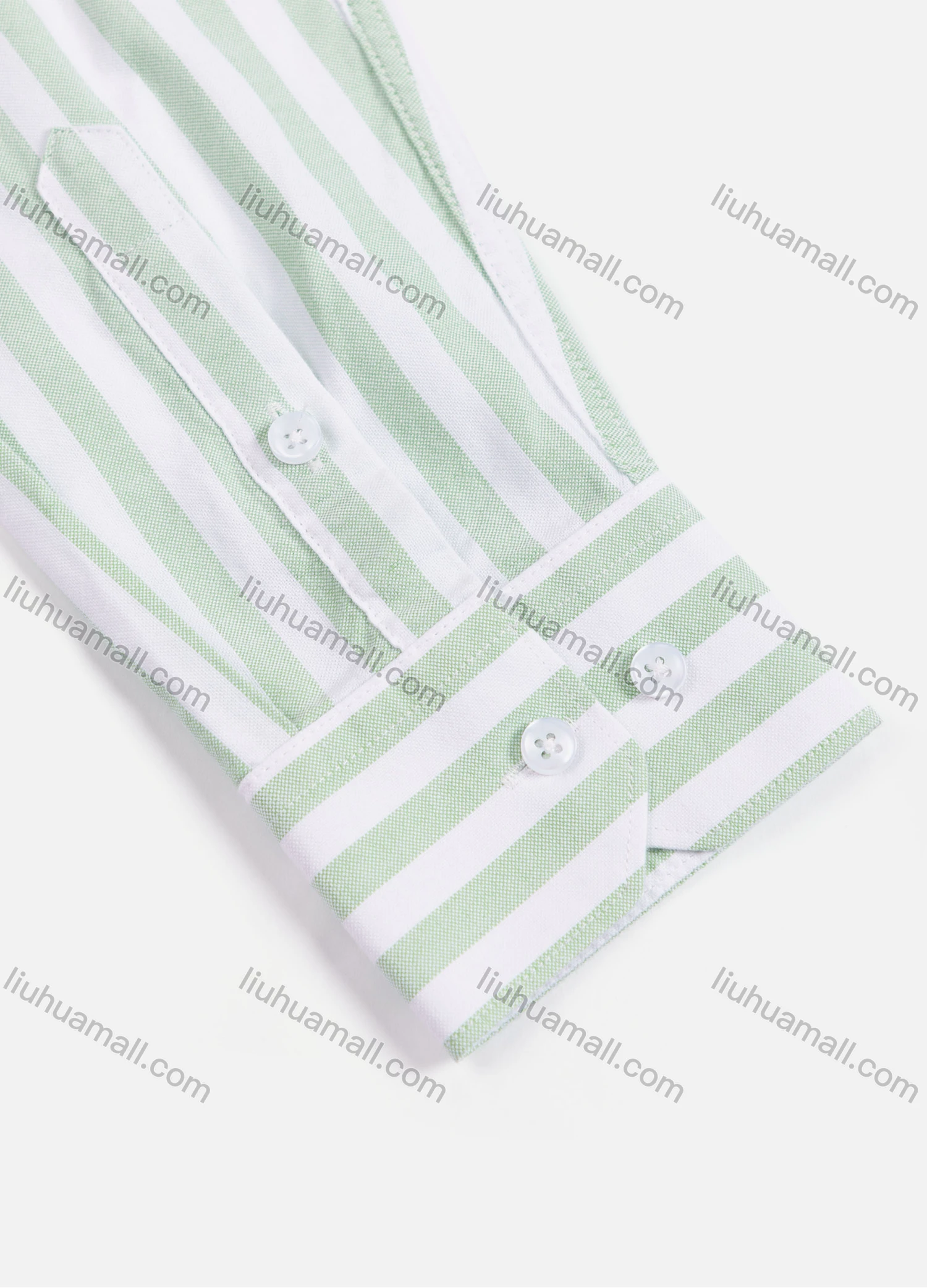 Wholesale Men's Casual Striped Buttons Down Long Sleeve Shirt - Liuhuamall