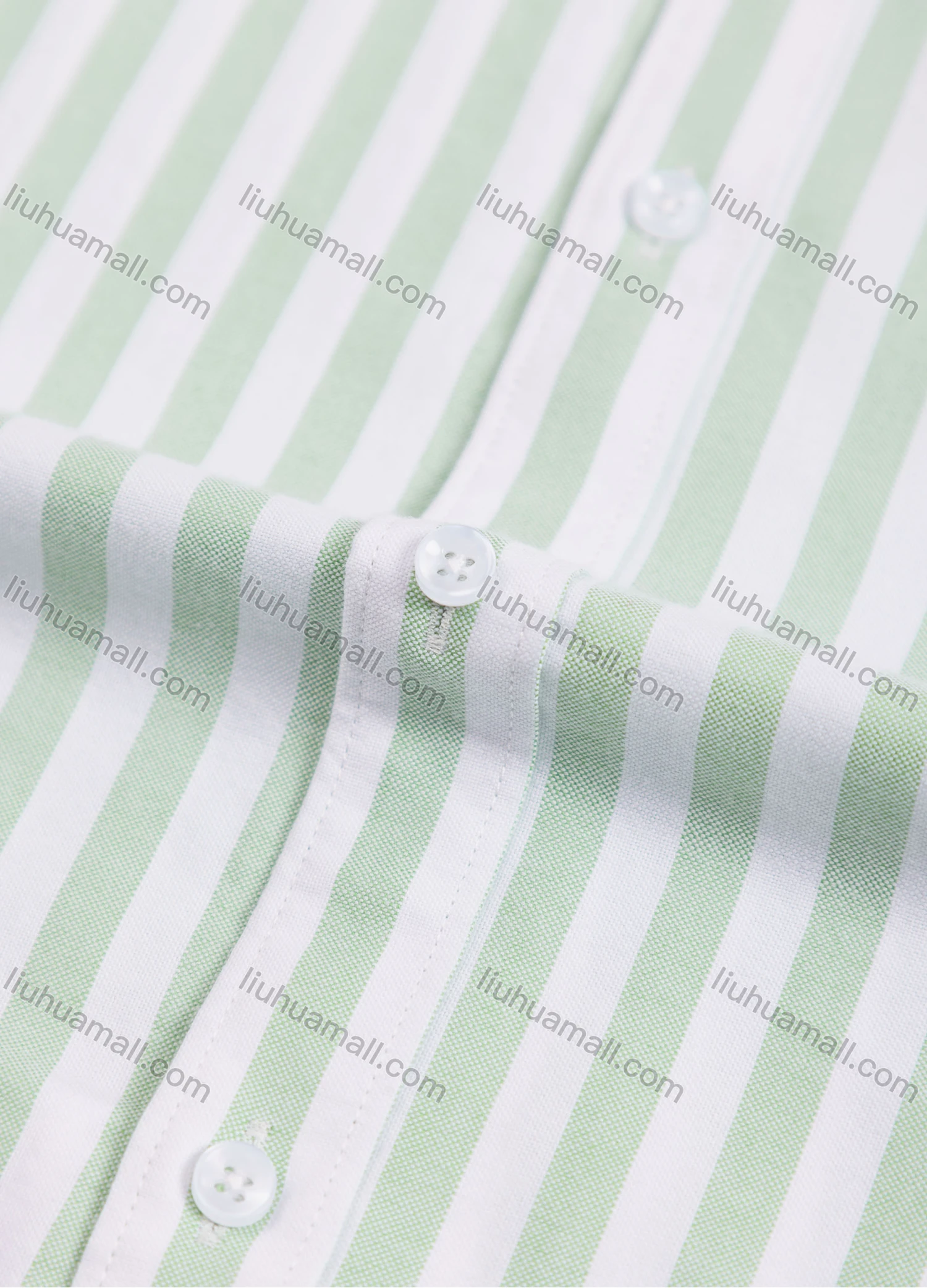 Wholesale Men's Casual Striped Buttons Down Long Sleeve Shirt - Liuhuamall