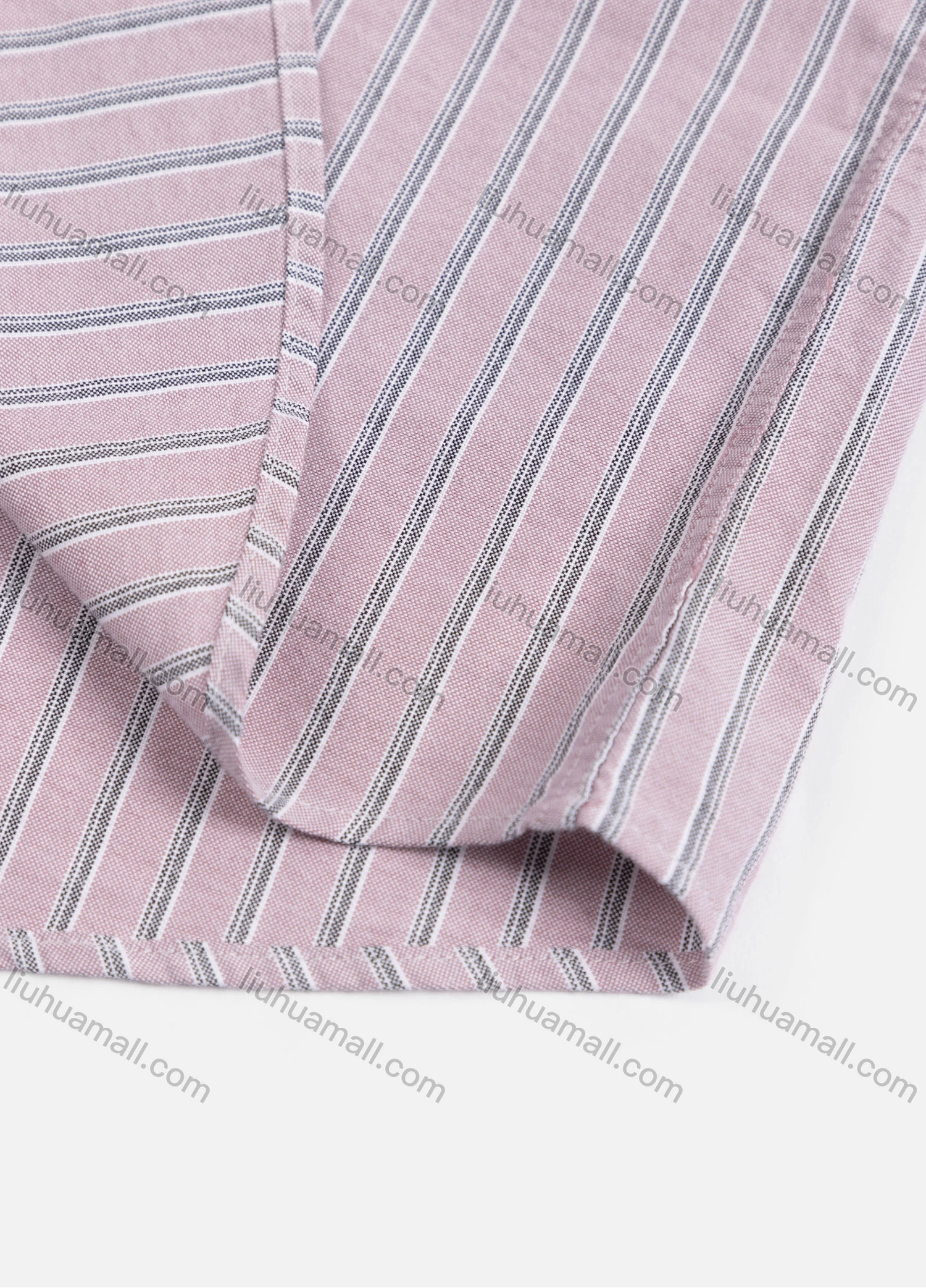 Wholesale Men's Casual Striped Buttons Down Long Sleeve Shirt - Liuhuamall