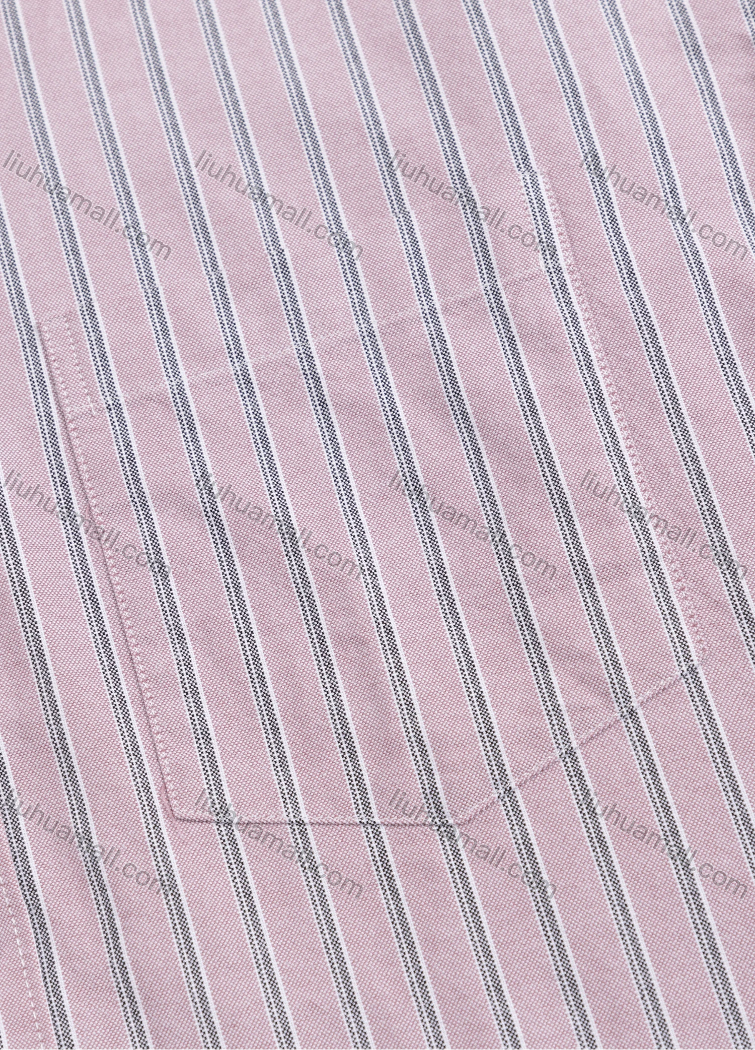 Wholesale Men's Casual Striped Buttons Down Long Sleeve Shirt - Liuhuamall