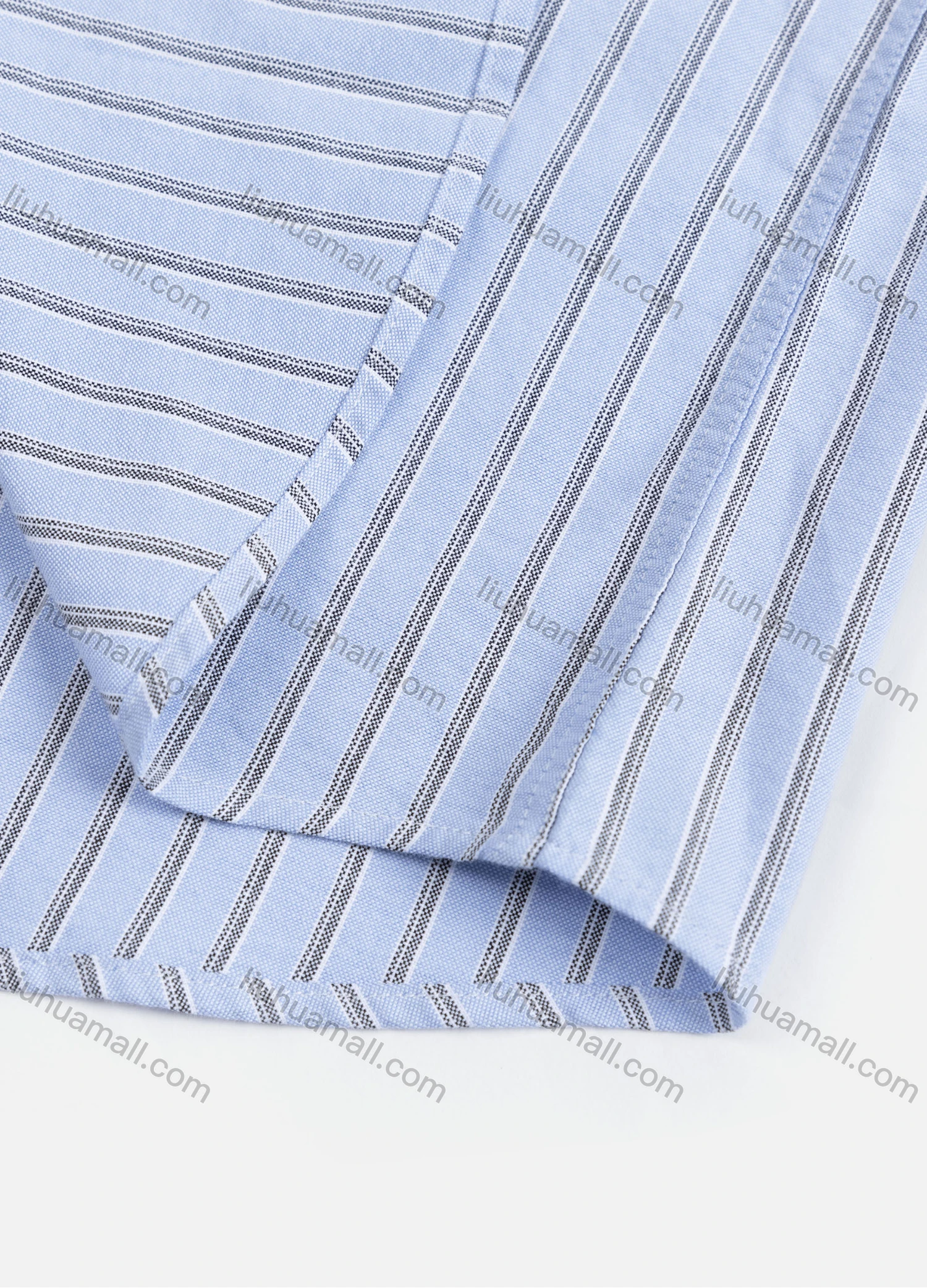 Wholesale Men's Casual Striped Buttons Down Long Sleeve Shirt - Liuhuamall