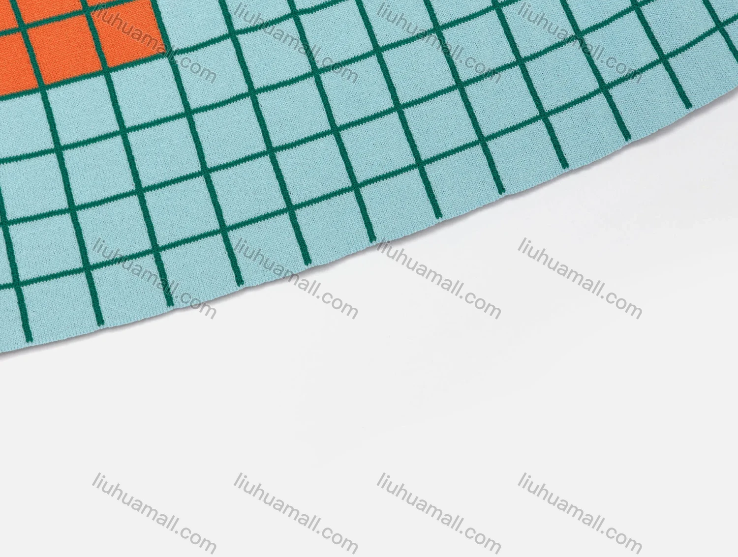 Wholesale Girls' Casual Plaid Colorblock Spaghetti Strap Knit Skirt MB22ALQ628# - Liuhuamall