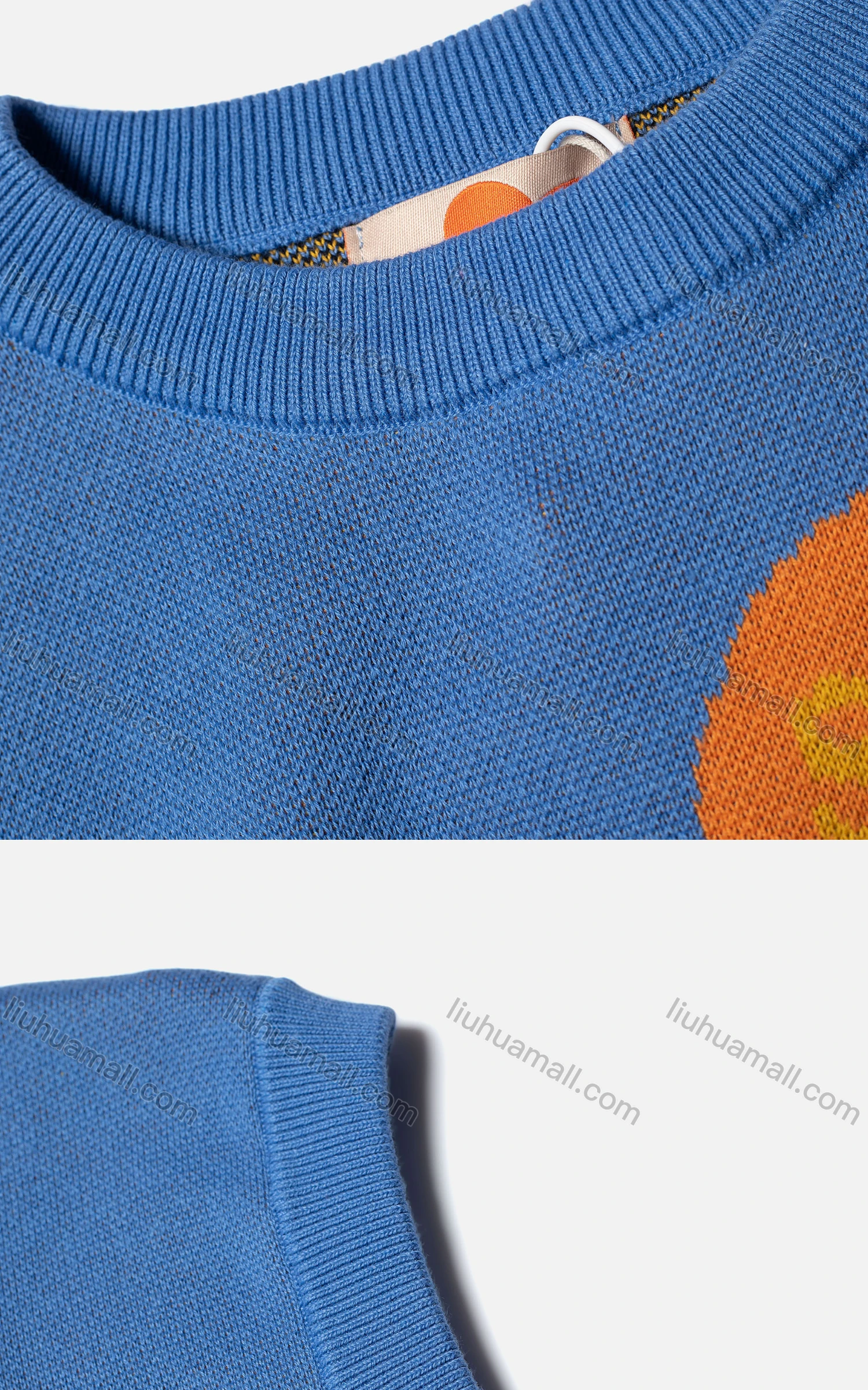 Wholesale Kid's Casual Crew Neck Sleeveless Cartoon Graphic Knit Sweater Vest MB23AMY701# - Liuhuamall