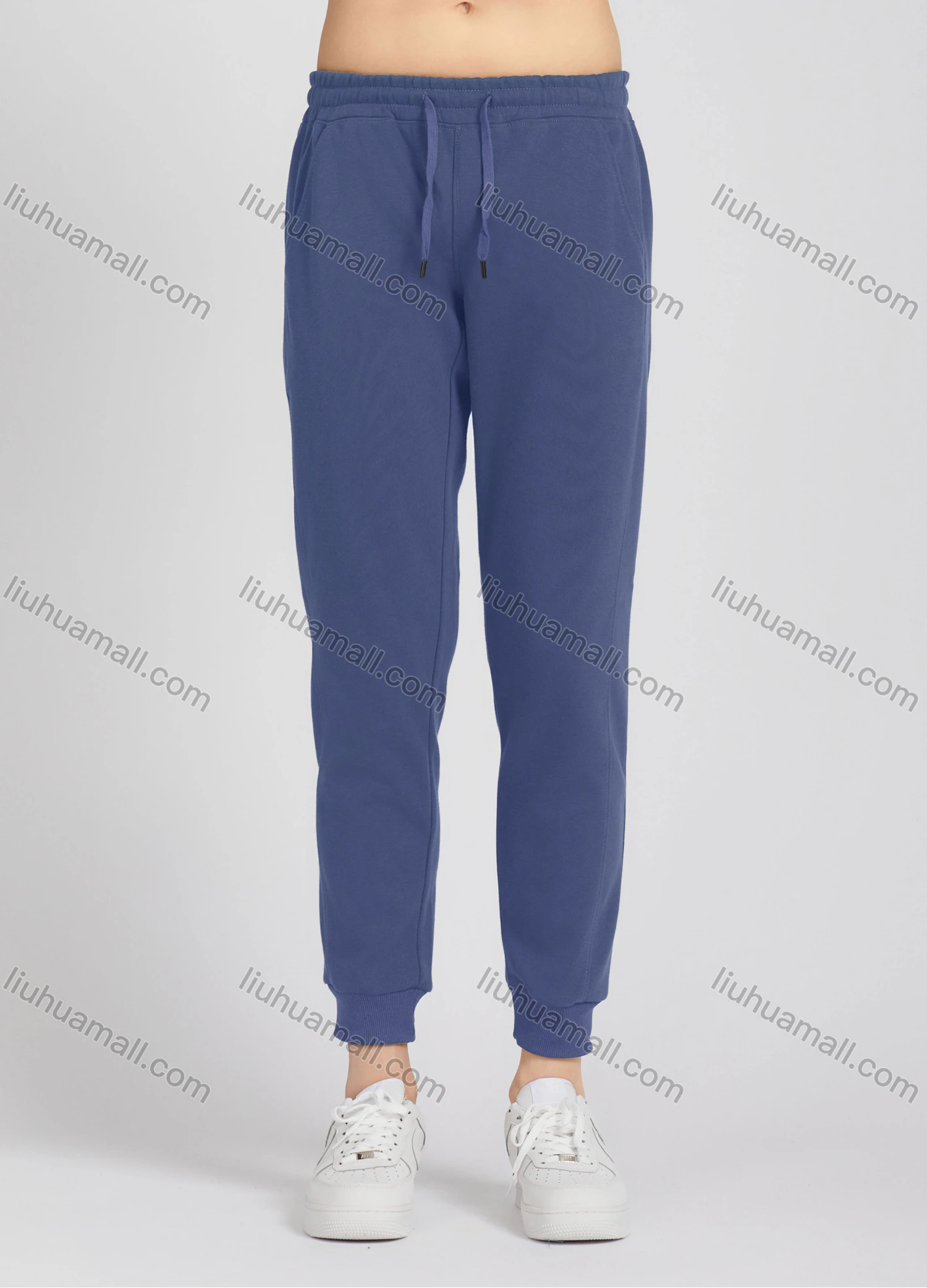 Wholesale Men's Casual Plain Drawstring Sporty Jogger Sweatpants 687# - Liuhuamall