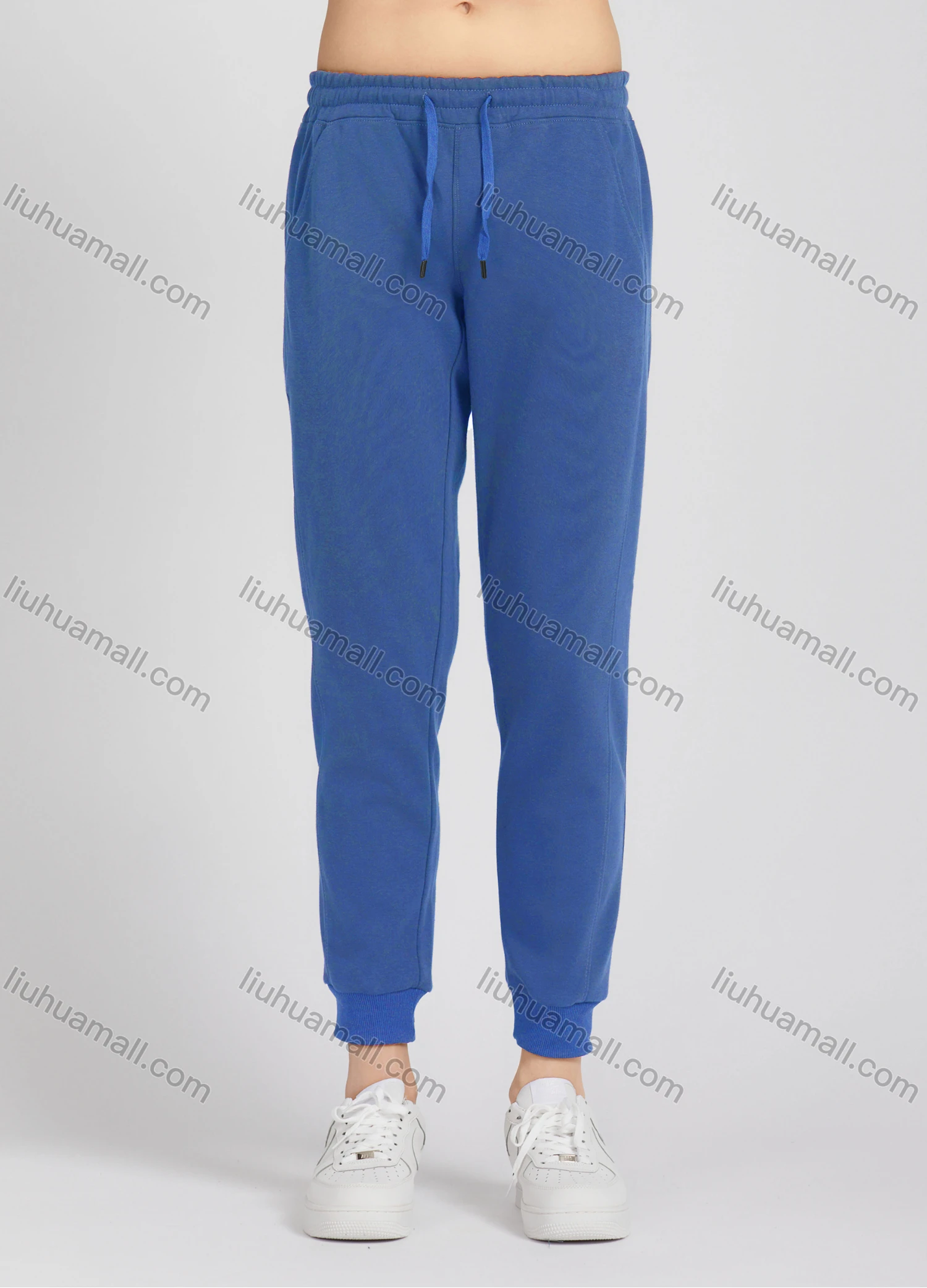 Wholesale Men's Casual Plain Drawstring Sporty Jogger Sweatpants 687# - Liuhuamall