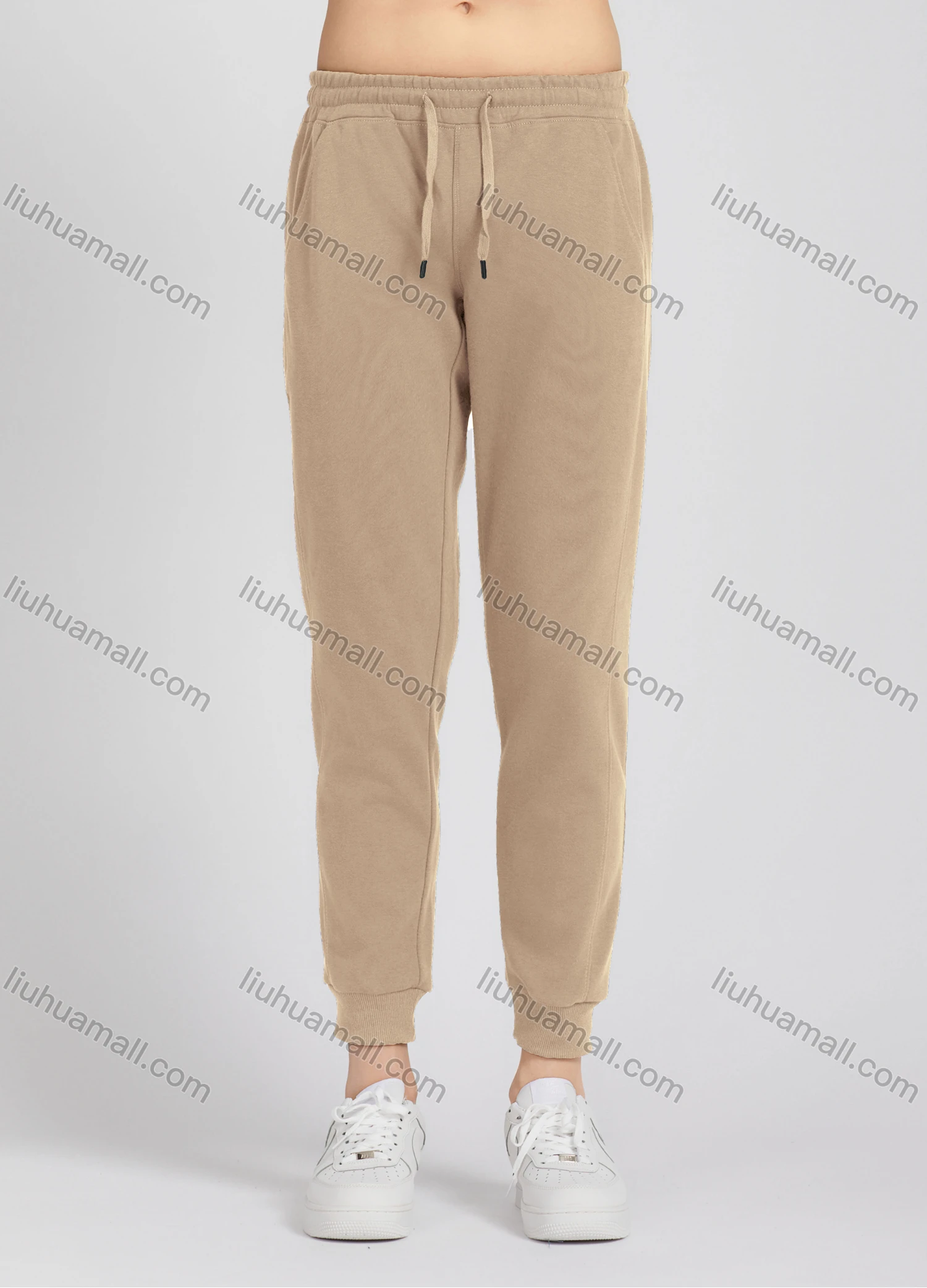 Wholesale Men's Casual Plain Drawstring Sporty Jogger Sweatpants 687# - Liuhuamall
