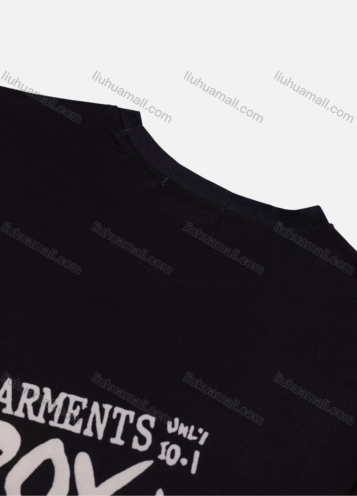 Wholesale Men's Casual Letter Ink Splash Round Neck Short Sleeve T-Shirt - Liuhuamall