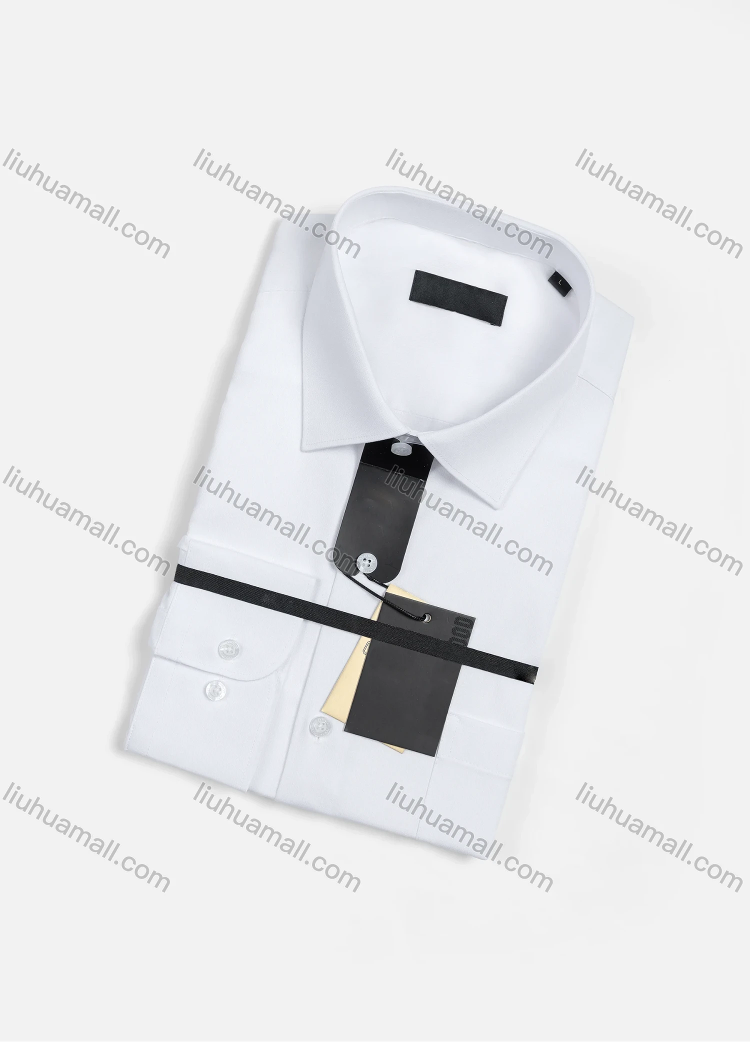 Wholesale Men's Casual Plain Long Sleeve Patch Pocket Button Down Shirt R1830# - Liuhuamall