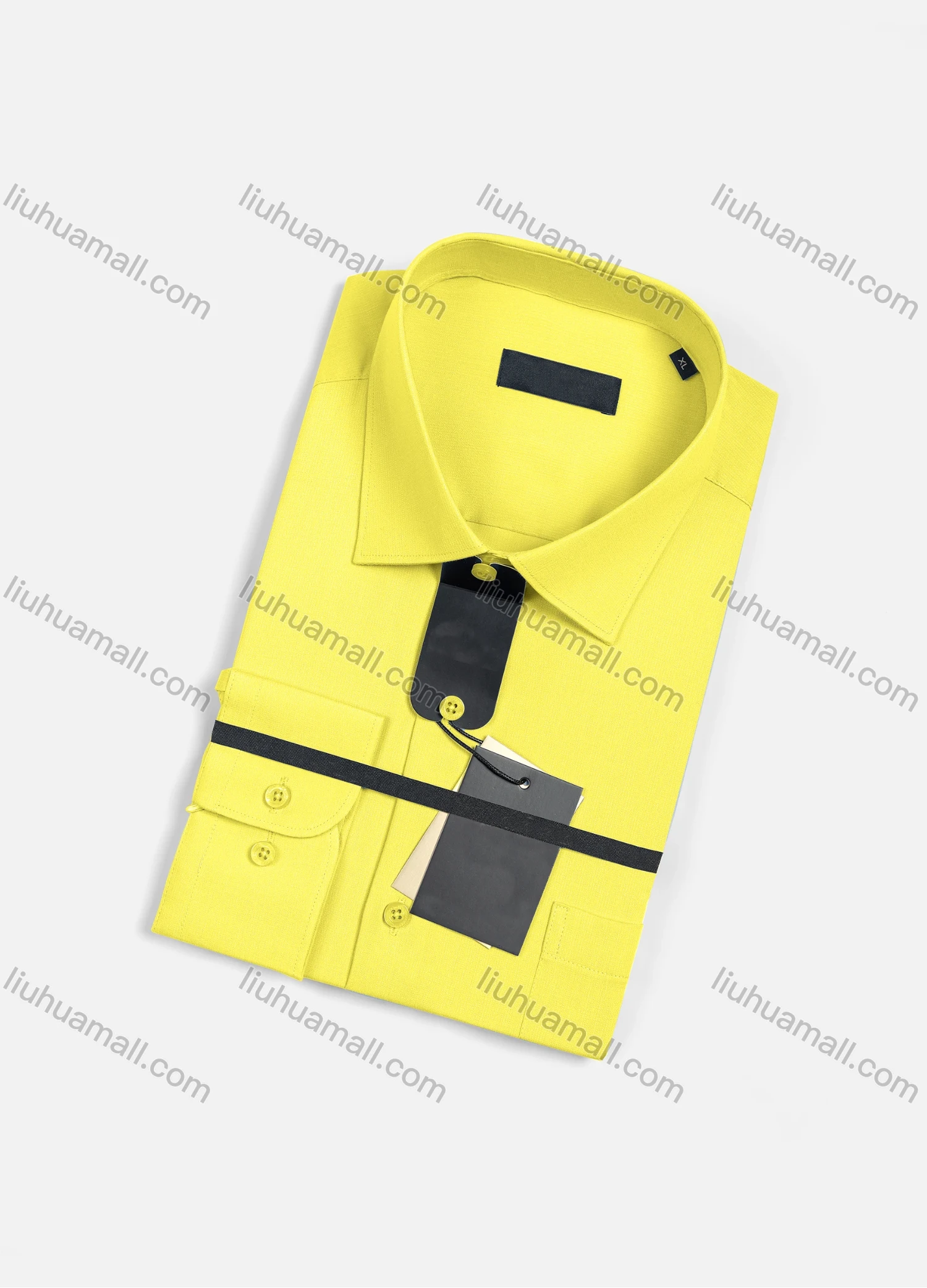 Wholesale Men's Casual Plain Long Sleeve Patch Pocket Button Down Shirt R2225-3# - Liuhuamall