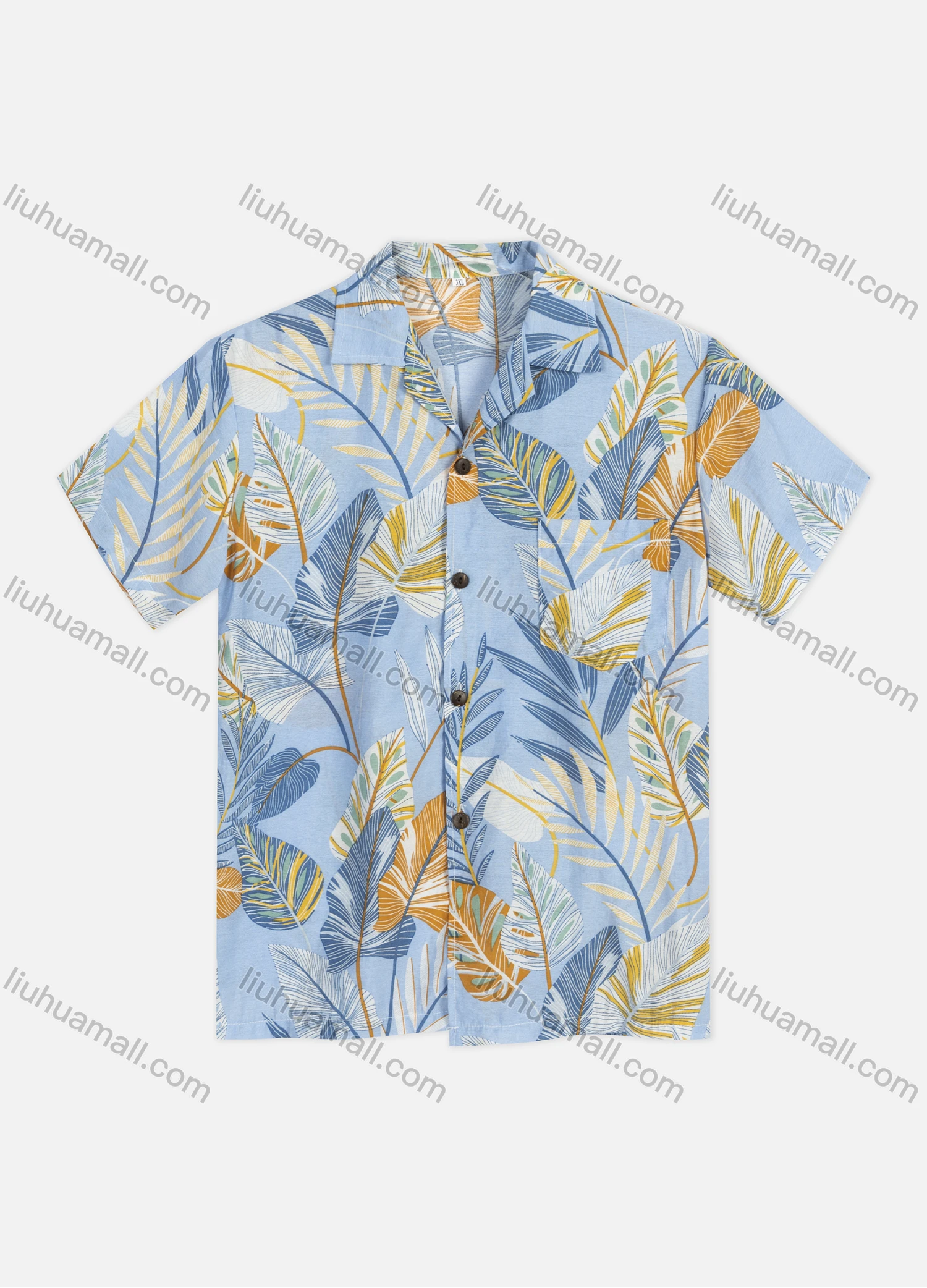 Wholesale Boy's Casual Allover Print Short Sleeve Shirt & Shorts 2 Piece Set 1Y1A0896 & 1Y1A0897# - Liuhuamall