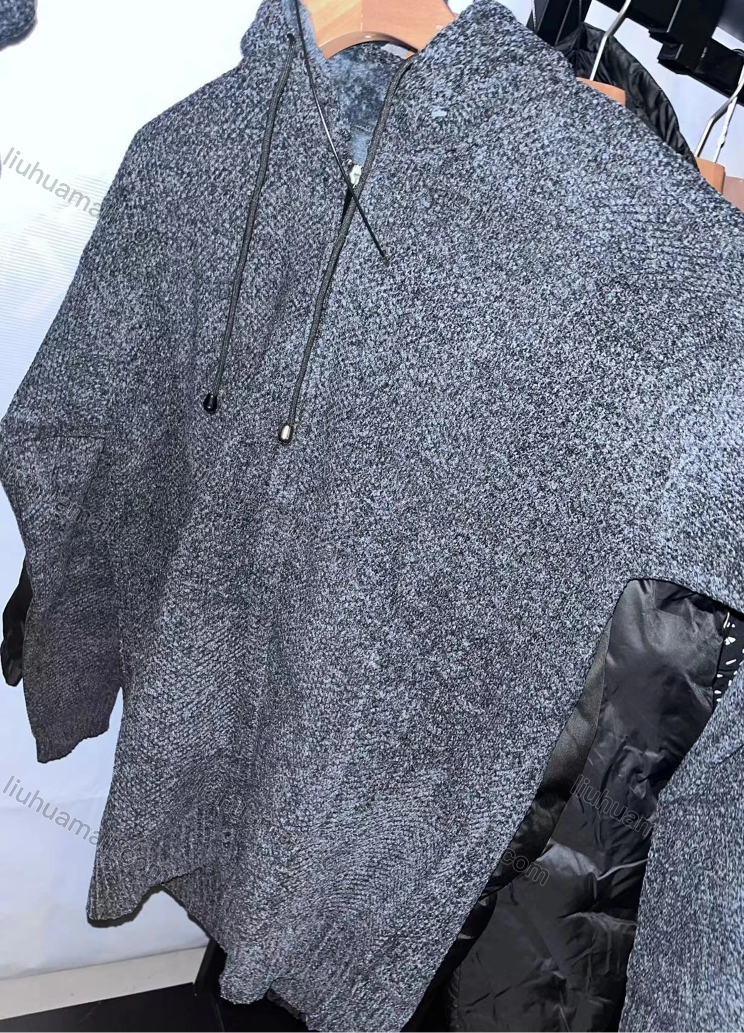 Wholesale Men's Casual Plain Long Sleeve Zipper Hooded Thermal Jacket - Liuhuamall