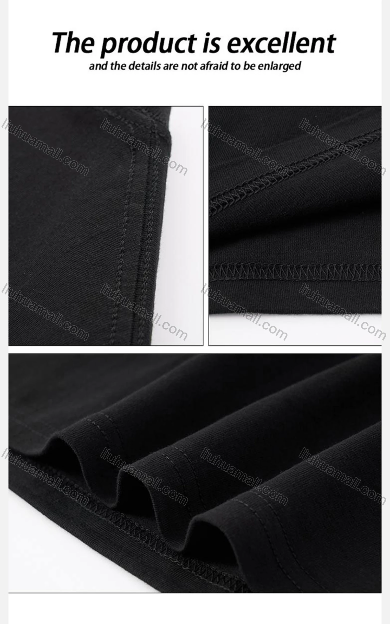 Wholesale Men's Casual Graphic Letter Print Round Neck Short Sleeve T-Shirts 17110# - Liuhuamall