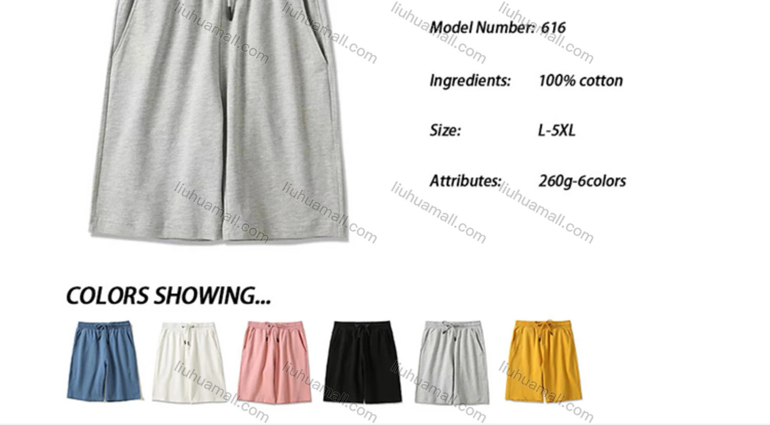 Wholesale Men's Casual Letter Round Neck Short Sleeve T-Shirts & Shorts 2 Piece Set 17605# - Liuhuamall