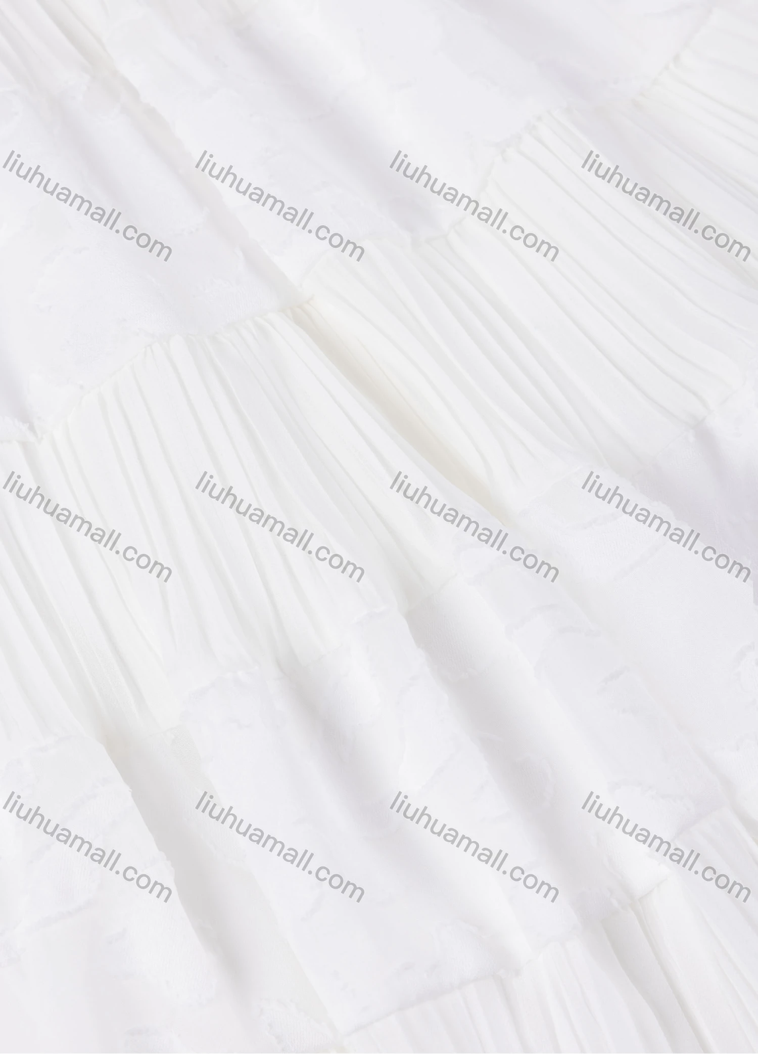 Wholesale Girls' Casual Elastic Waist Pleated Splicing Maxi Skirt - Liuhuamall