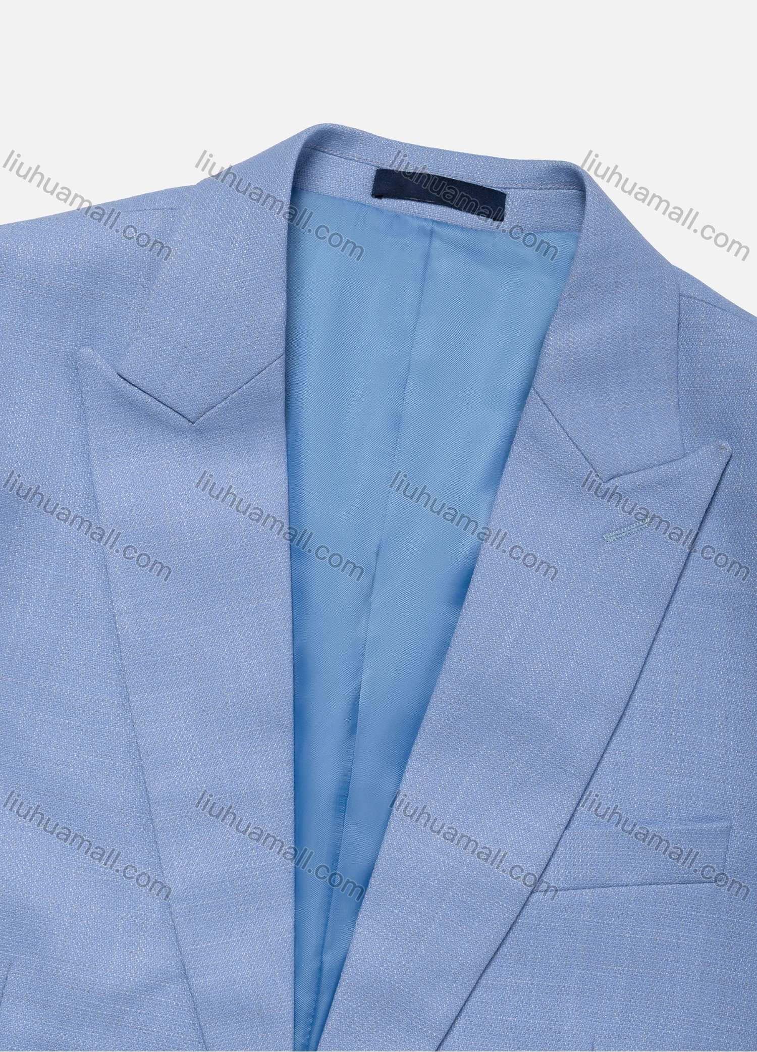 Wholesale Men's Formal Lapel One Button Plain Blazer & Waistcoat & Pants 3-piece Suit Set - Liuhuamall