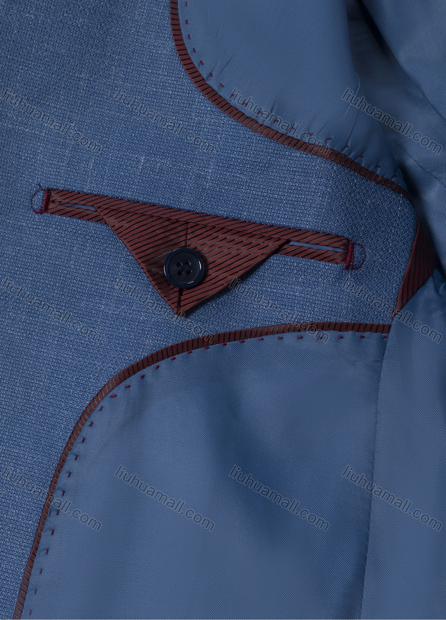 Wholesale Men's Formal Lapel One Button Plain Blazer & Waistcoat & Pants 3-piece Suit Set - Liuhuamall