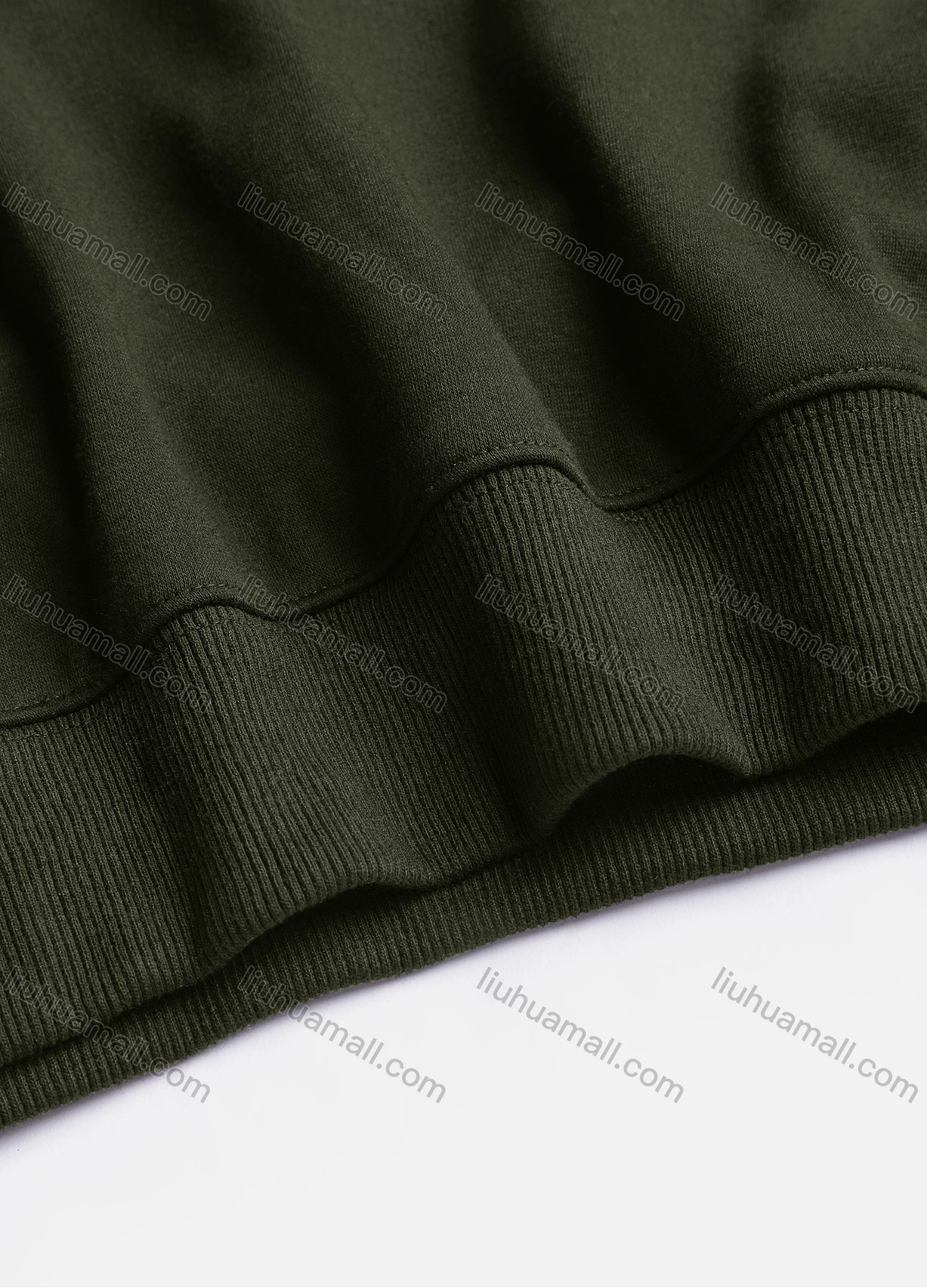 Wholesale Men's Casual Plain Kangaroo Pocket Thermal Drawstring Hoodie M1006# - Liuhuamall