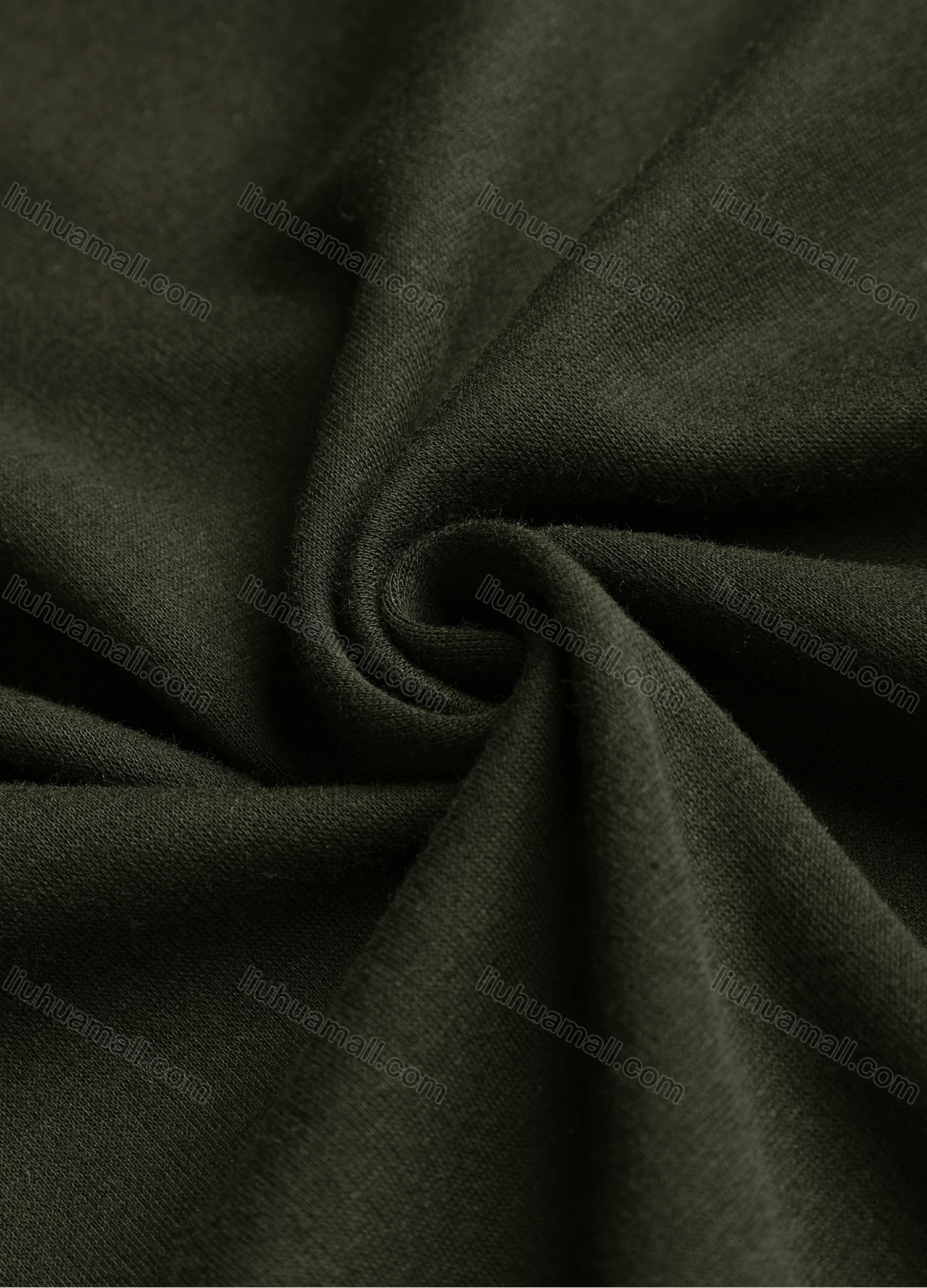 Wholesale Men's Casual Plain Kangaroo Pocket Thermal Drawstring Hoodie M1006# - Liuhuamall