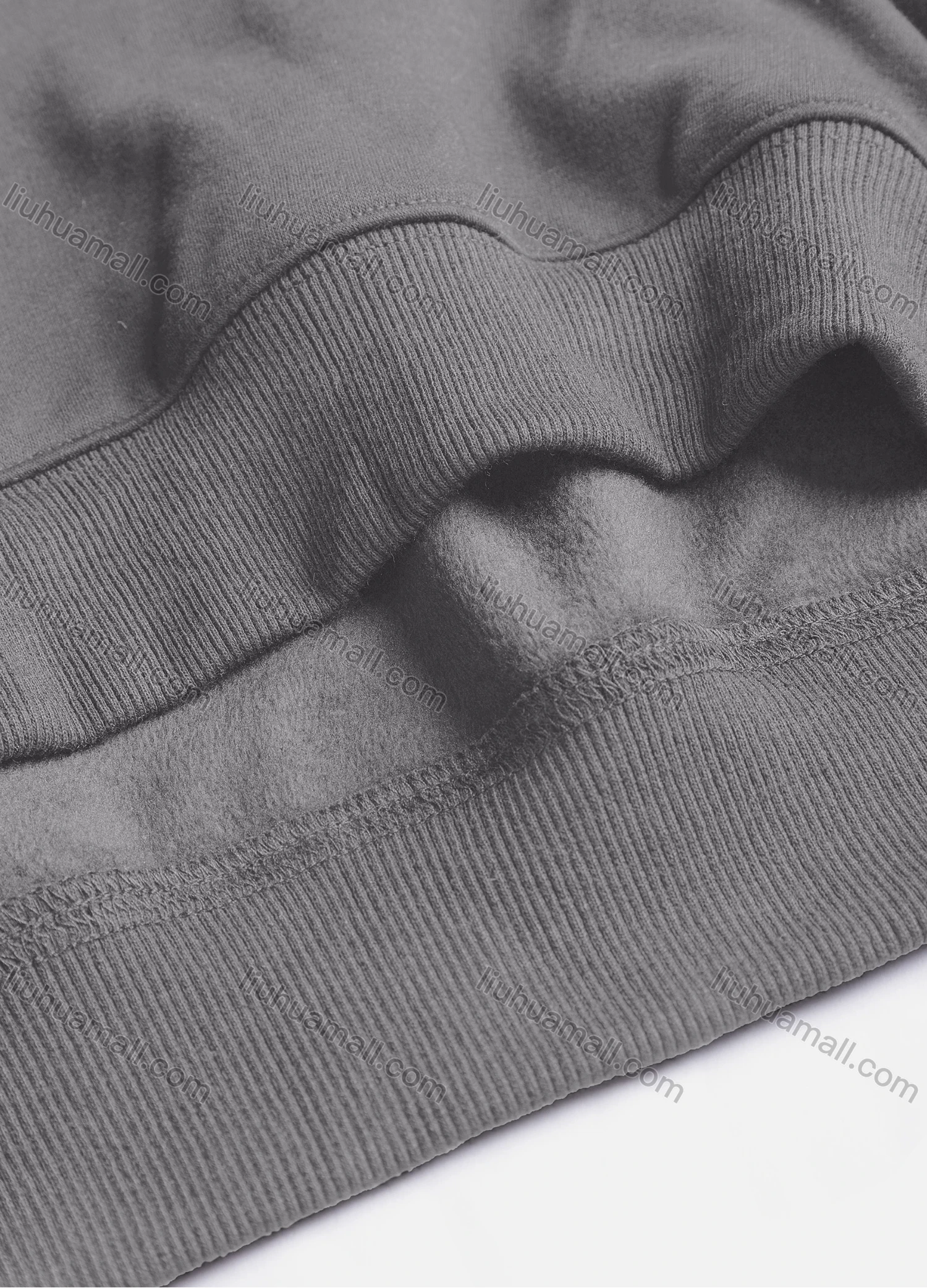 Wholesale Men's Casual Plain Kangaroo Pocket Thermal Drawstring Hoodie M1006# - Liuhuamall