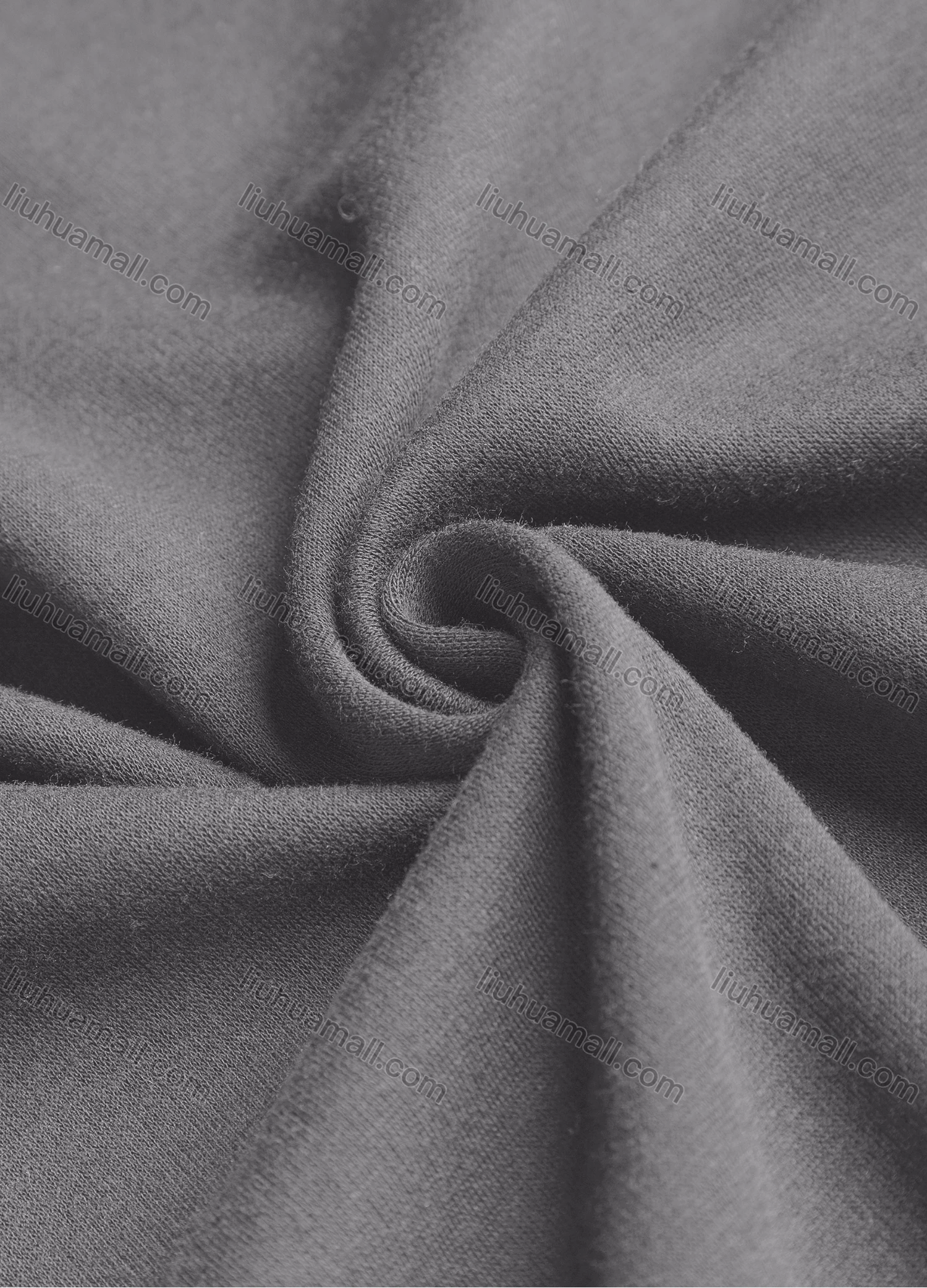 Wholesale Men's Casual Plain Kangaroo Pocket Thermal Drawstring Hoodie M1006# - Liuhuamall