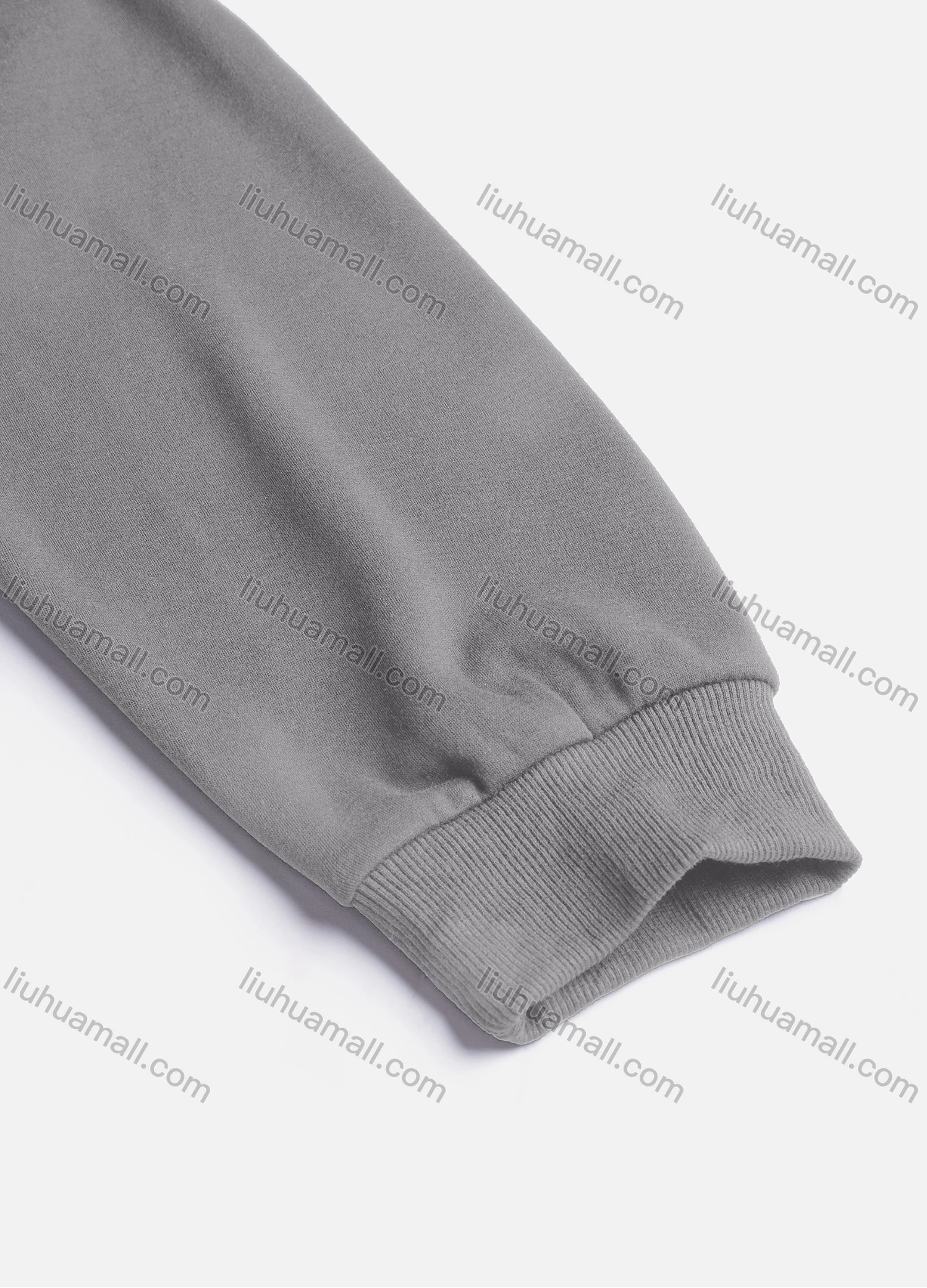 Wholesale Men's Casual Plain Kangaroo Pocket Thermal Drawstring Hoodie M1006# - Liuhuamall