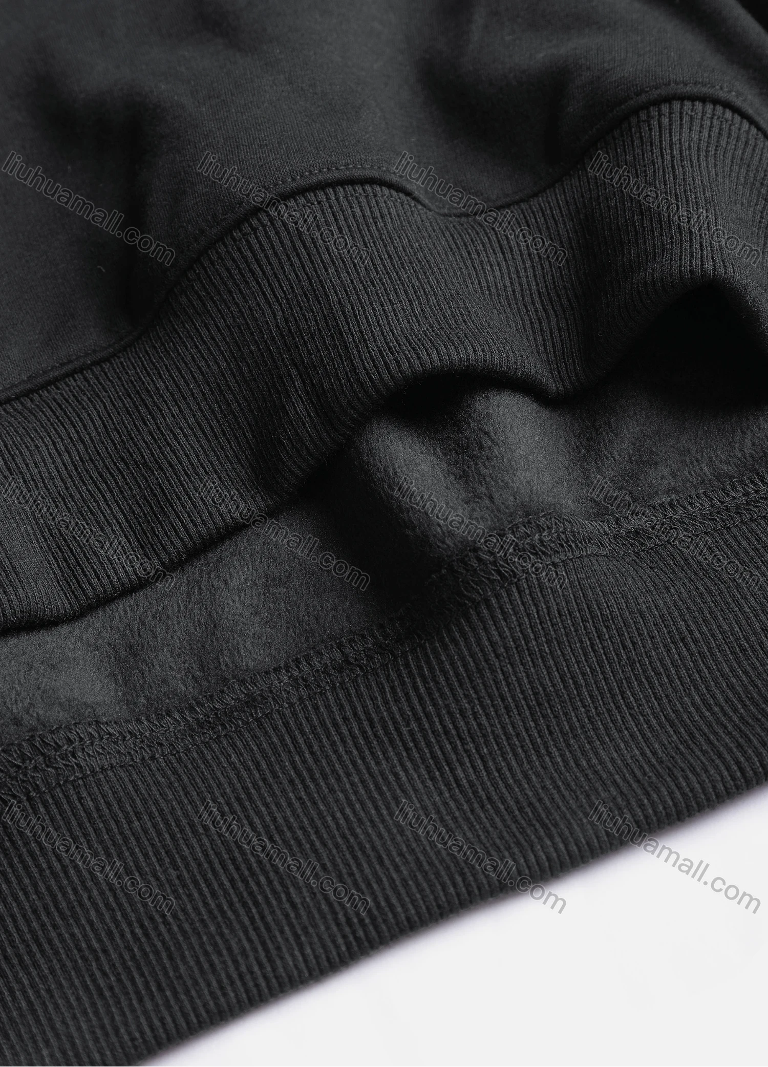 Wholesale Men's Casual Plain Kangaroo Pocket Thermal Drawstring Hoodie M1006# - Liuhuamall