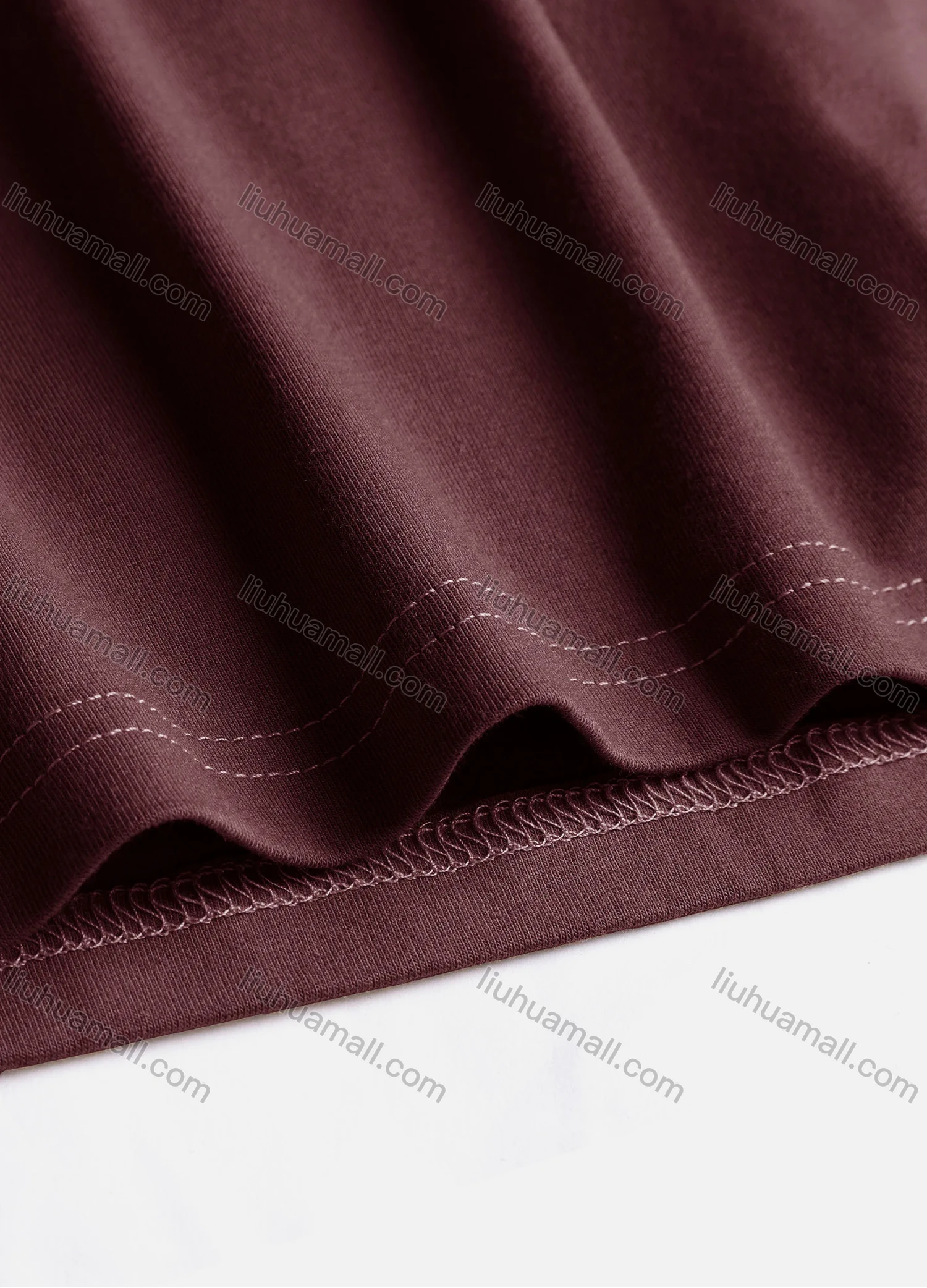 Wholesale Men's Casual Plain Mock Neck Long Sleeve T-shirts M1007# - Liuhuamall