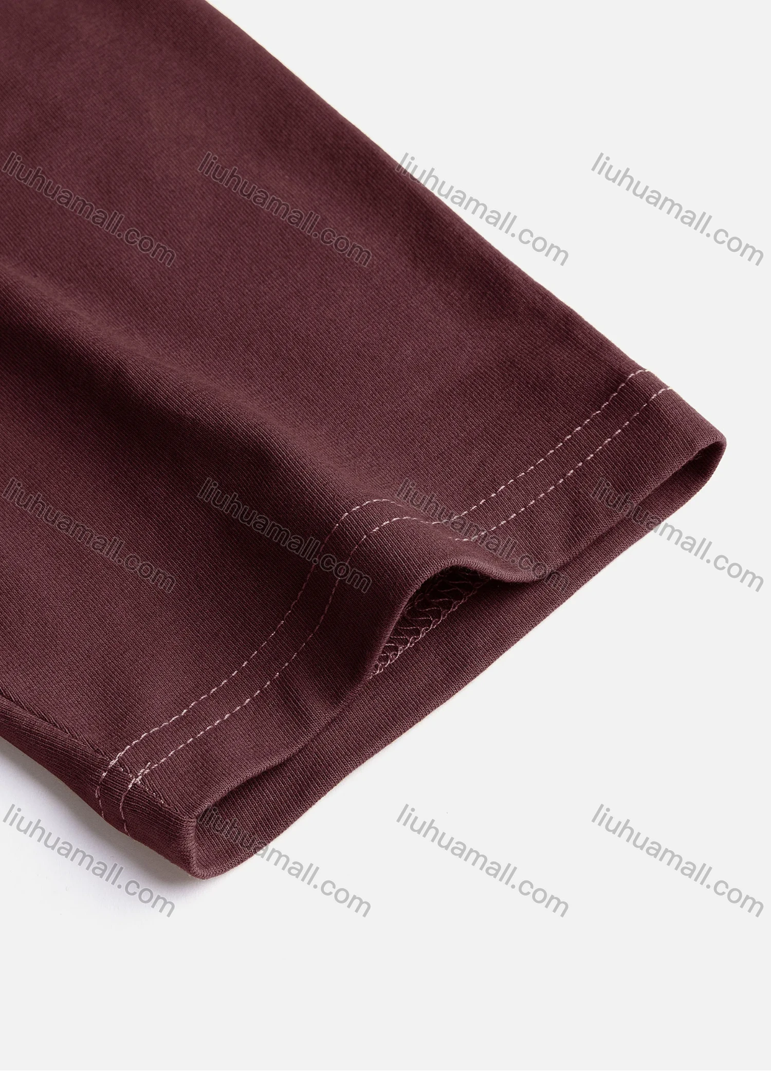 Wholesale Men's Casual Plain Mock Neck Long Sleeve T-shirts M1007# - Liuhuamall