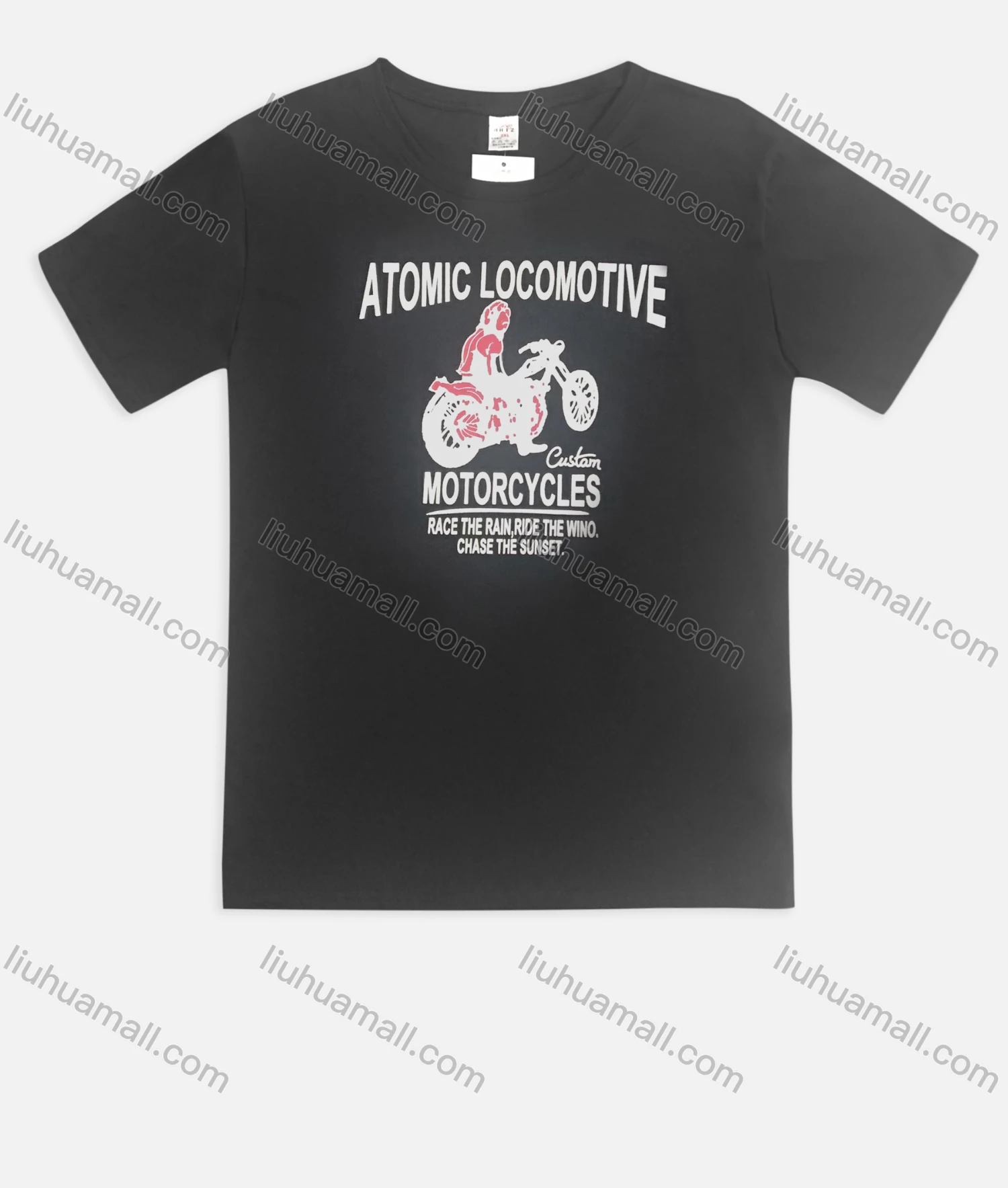 Wholesale Men's Casual Crew Neck Short Sleeve Letter Graphic T-shirt - Liuhuamall