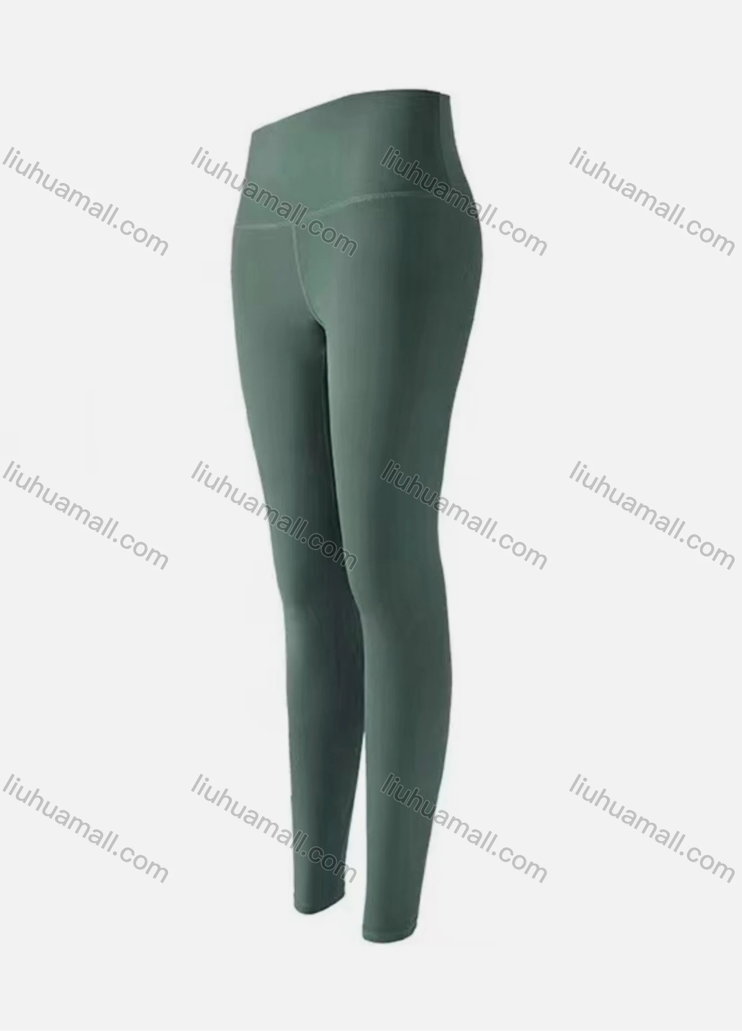 Wholesale Women's Sporty Plain High Waist Hip Lifting Legging - Liuhuamall