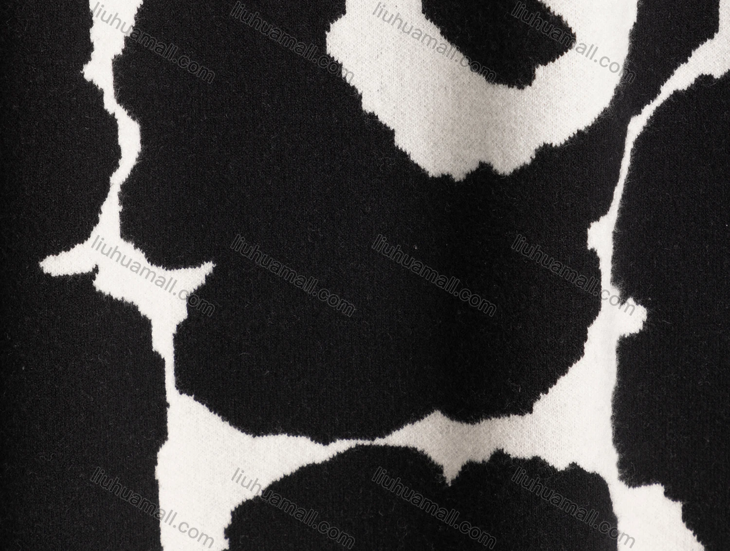 Wholesale Women's Casual Elastic Waist Allover Print Knit Midi Skirts A454# - Liuhuamall