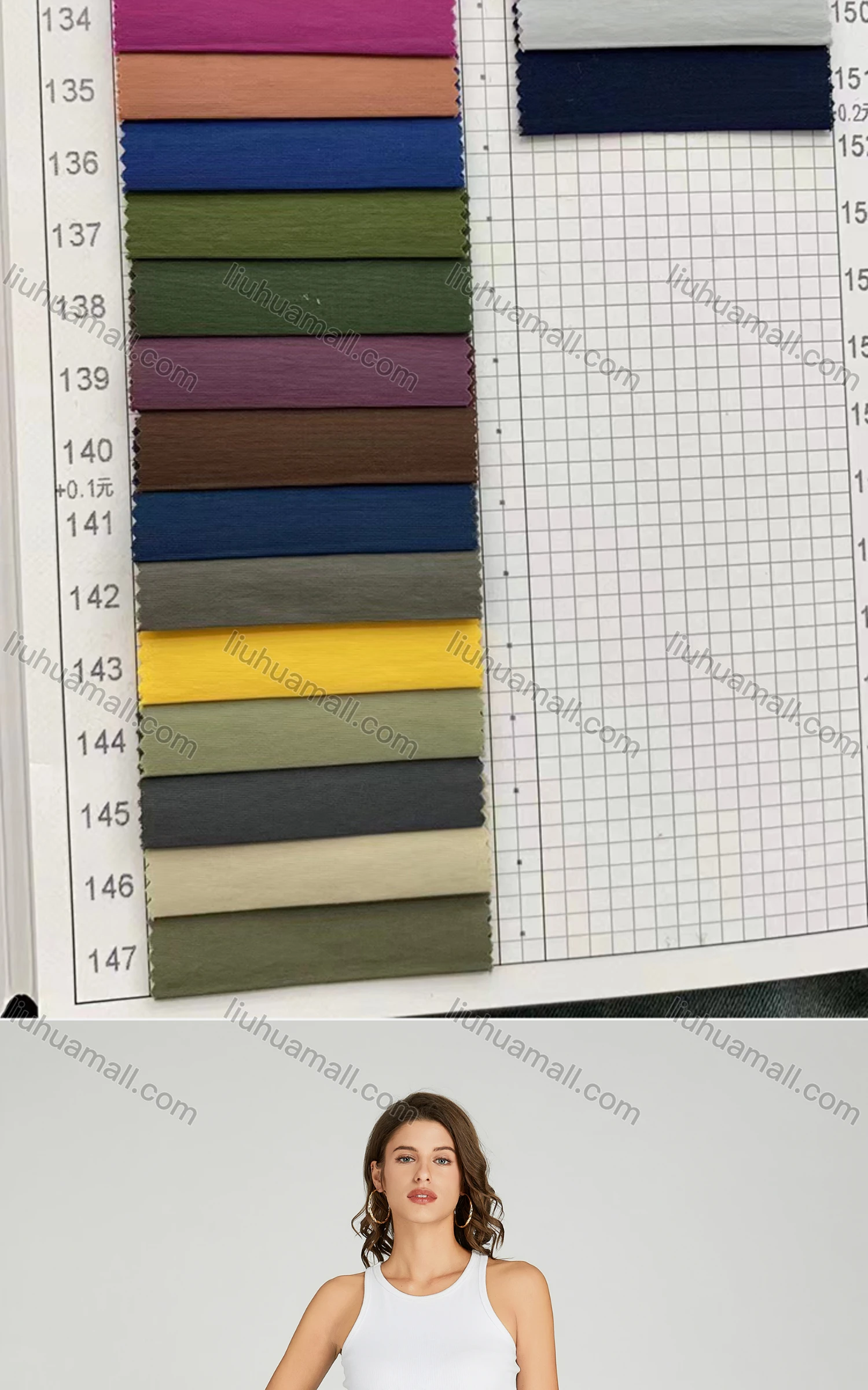 Wholesale Women's Drawstring Elastic Waist Patch Pocket Plain Sweat Pants MT278# - Liuhuamall