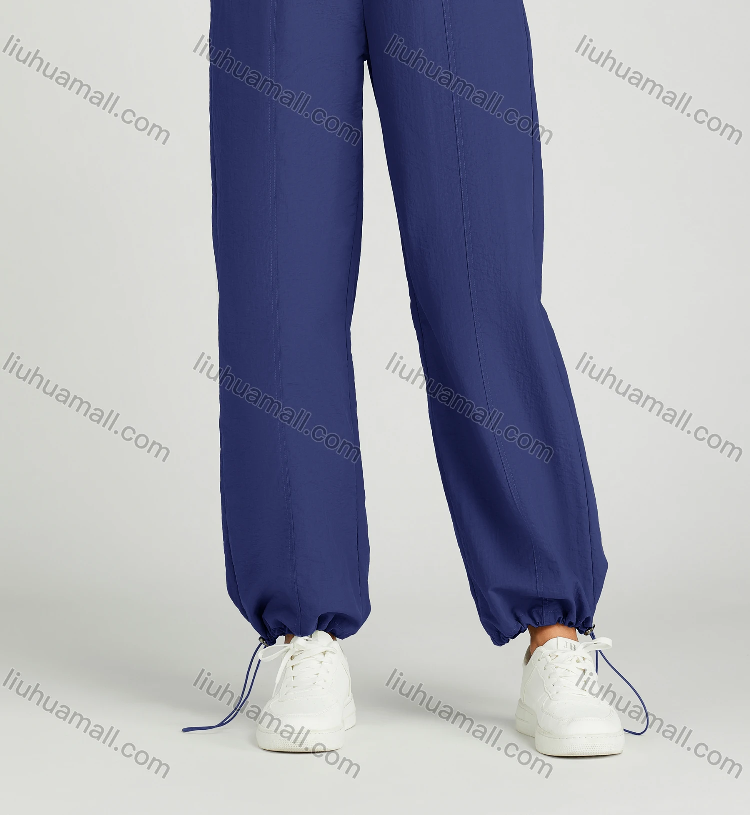 Wholesale Women's Casual Drawstring Elastic Waist Sweat Pants MT301# - Liuhuamall