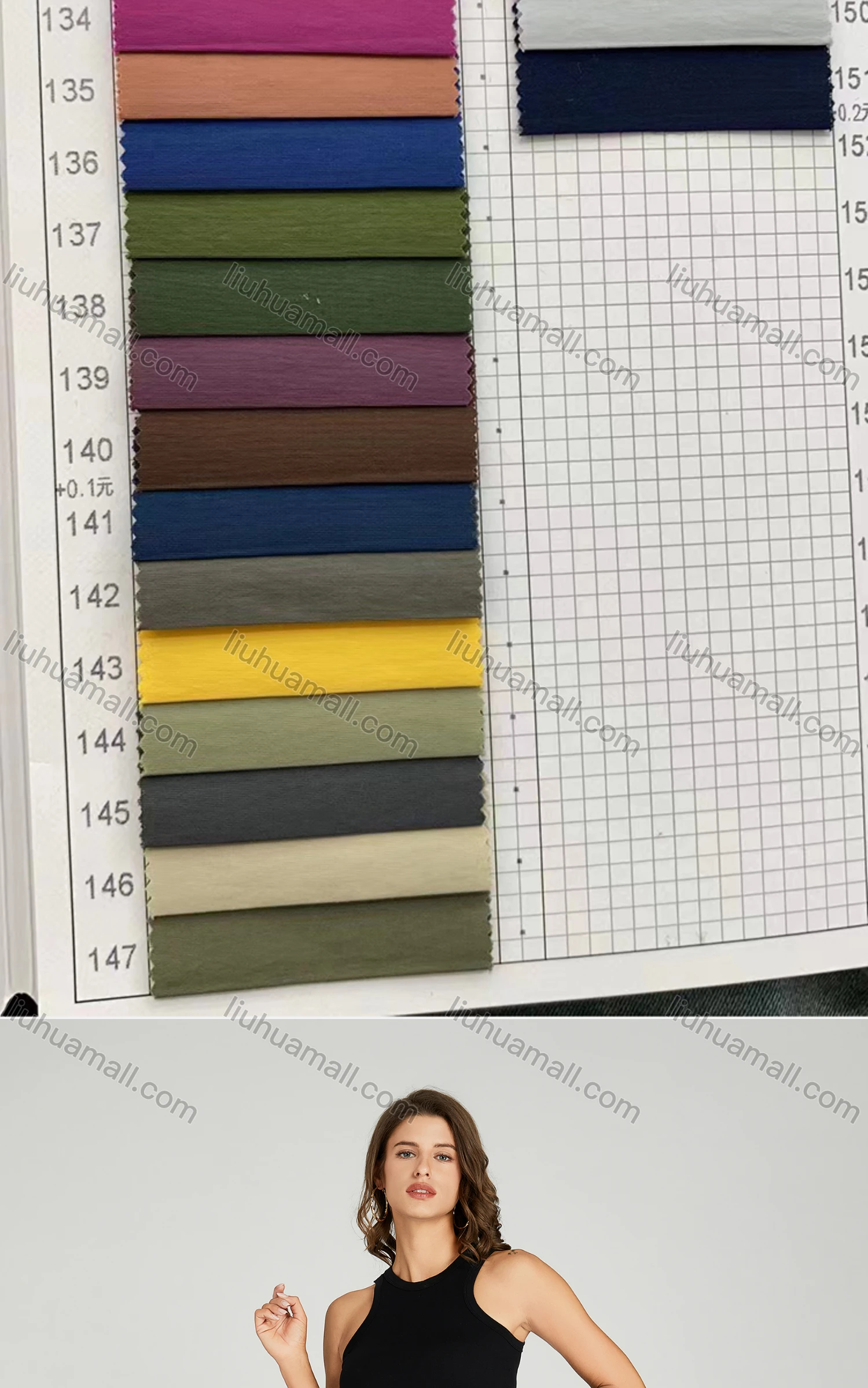 Wholesale Women's Casual Elastic Waist Pocket Drawstring Plain Midi Skirt MT305# - Liuhuamall