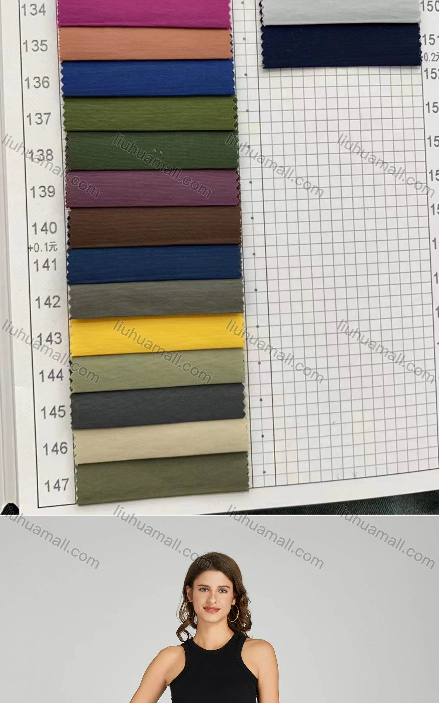 Wholesale Women's Casual Elastic Waist Pocket Drawstring Plain Short Skirt MT267# - Liuhuamall